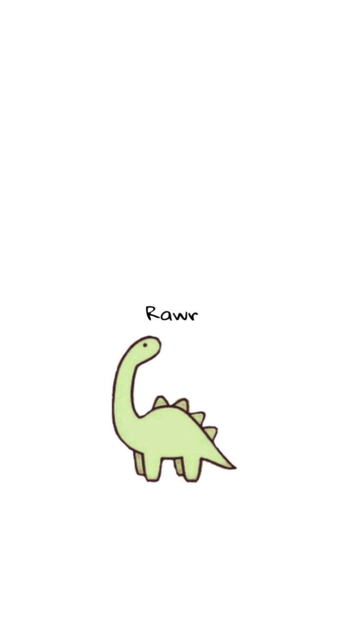 720x1280 Download Cute Dinosaur Phone Rawr Wallpaper, Phone