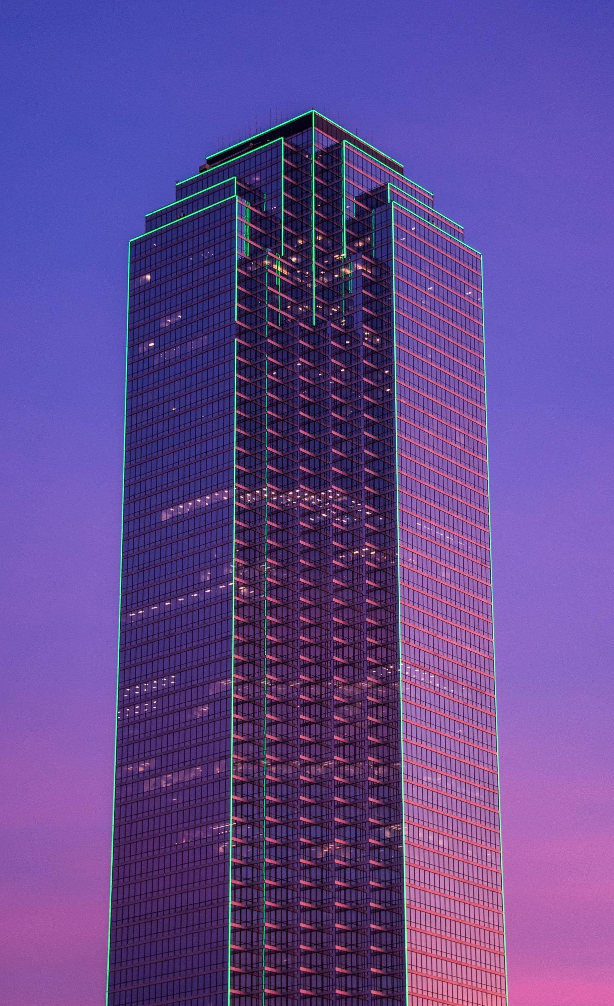 1960x3200 Bank of America in Dallas, TX. iPhone X Wallpaper X Wallpaper HD, Phone