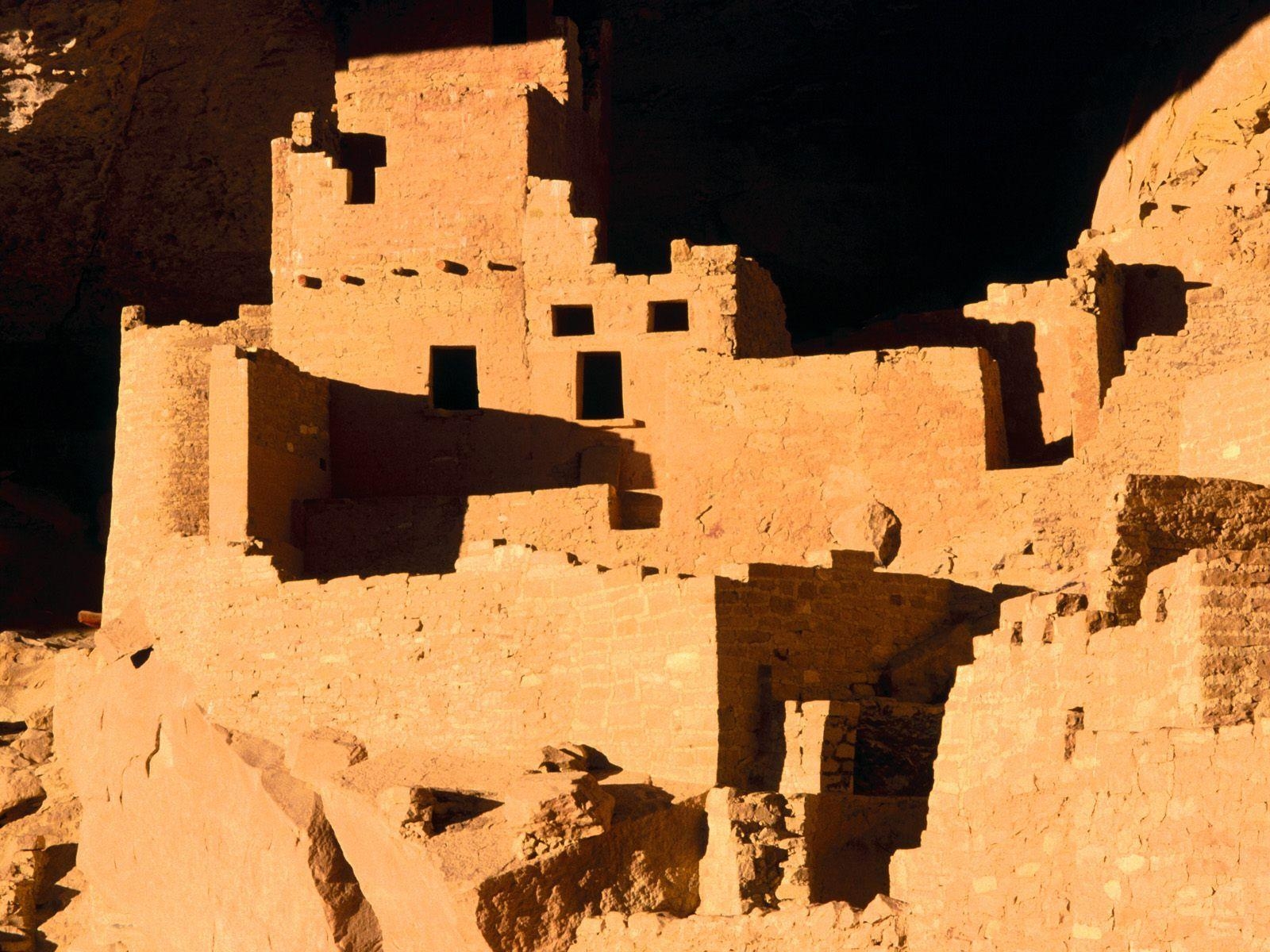 1600x1200 Cliff Palace, Anasazi Cliff Dwelling Mesa Verde. Nature Desktop, Desktop