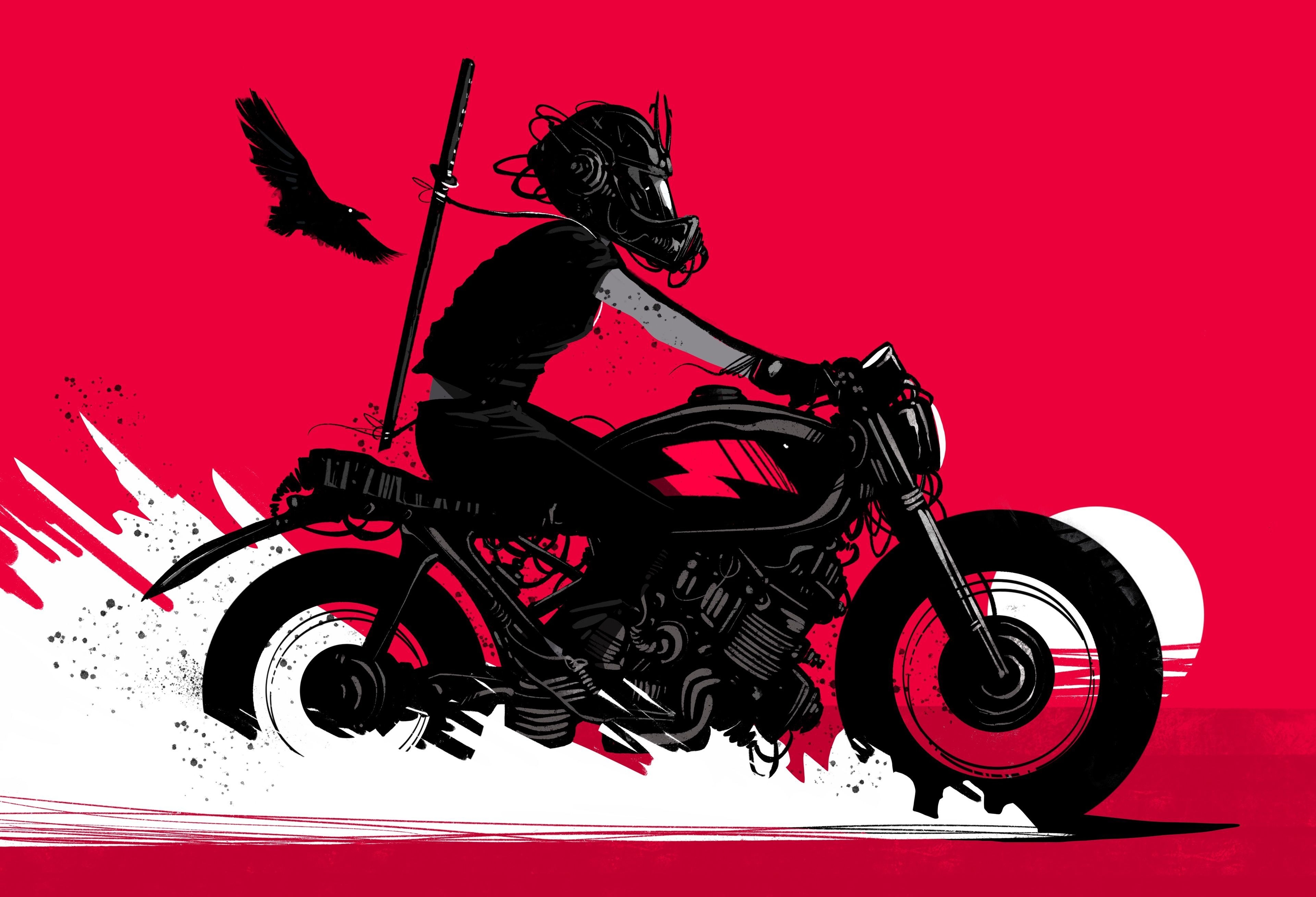 3840x2620 Bike Riders Wallpaper, Desktop