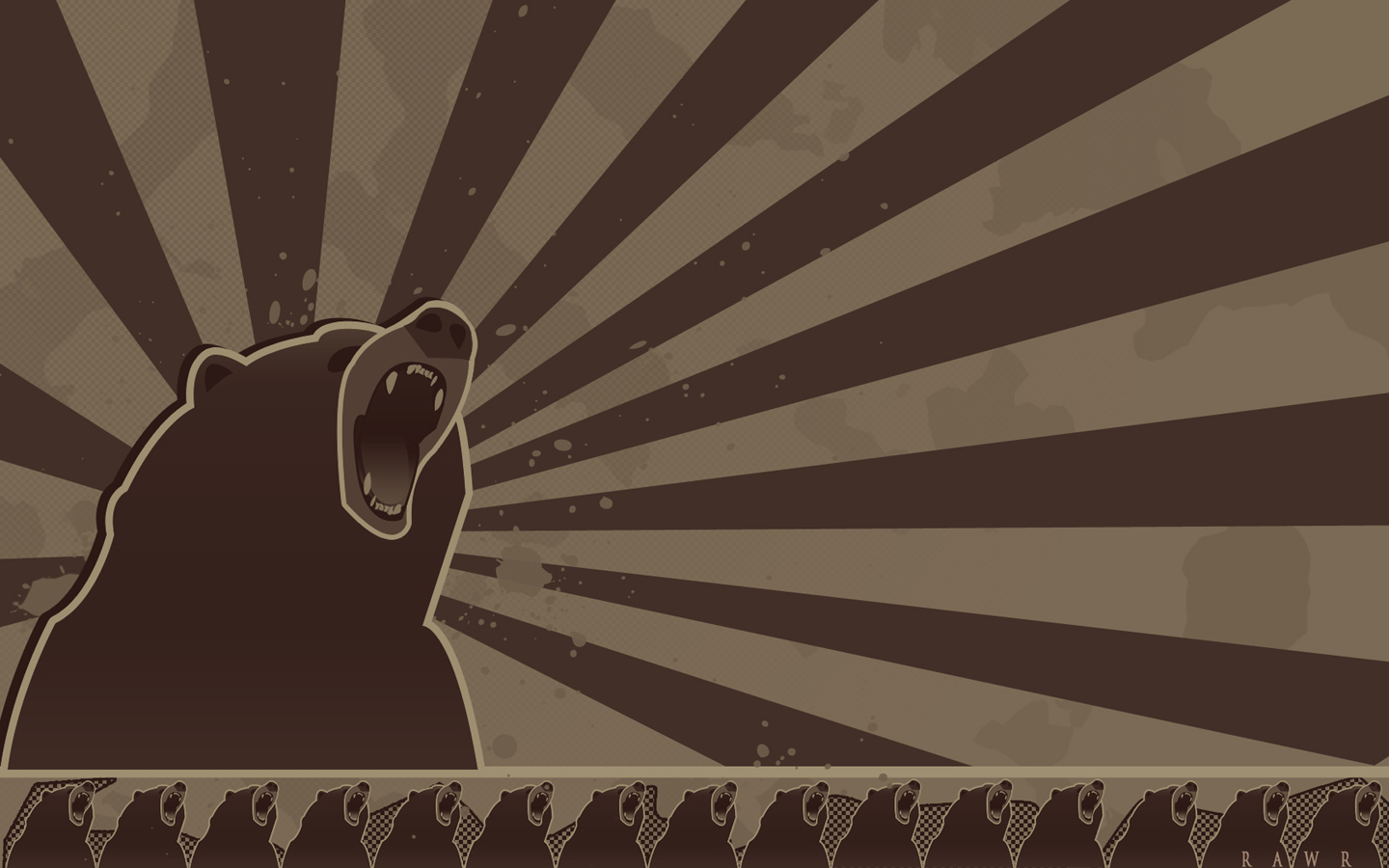 1440x900 Angry Bear Wallpaperx900, Desktop