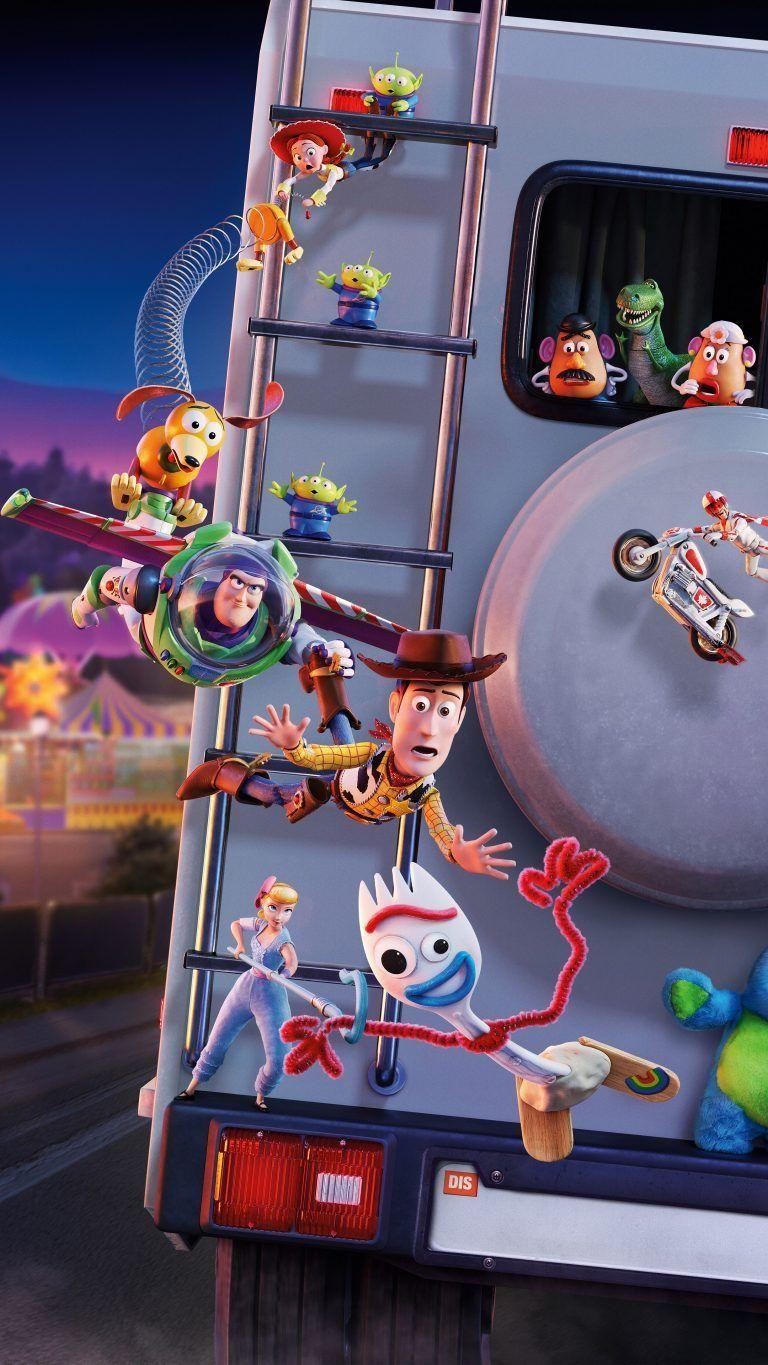770x1370 Download Toy Story 4 2019 Animation Free Pure 4K Ultra HD, Phone