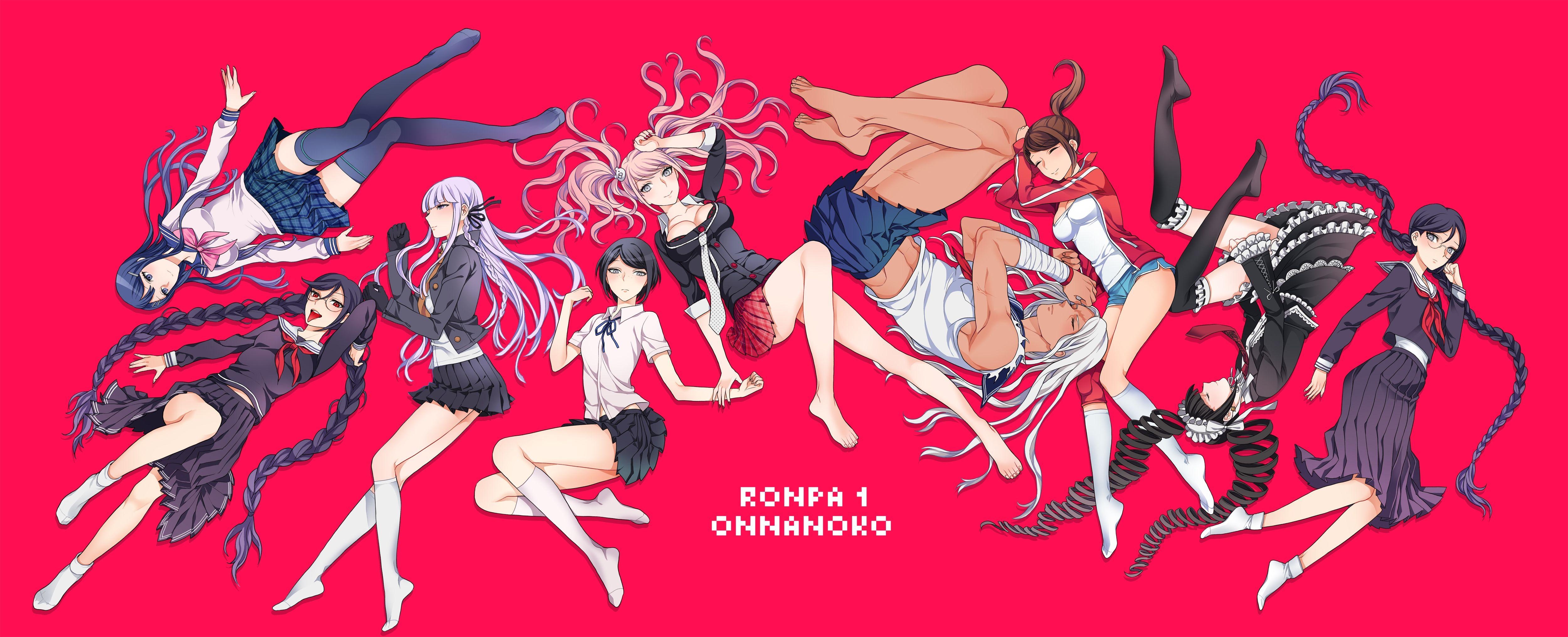5000x2040 Danganronpa HD Wallpaper, Dual Screen
