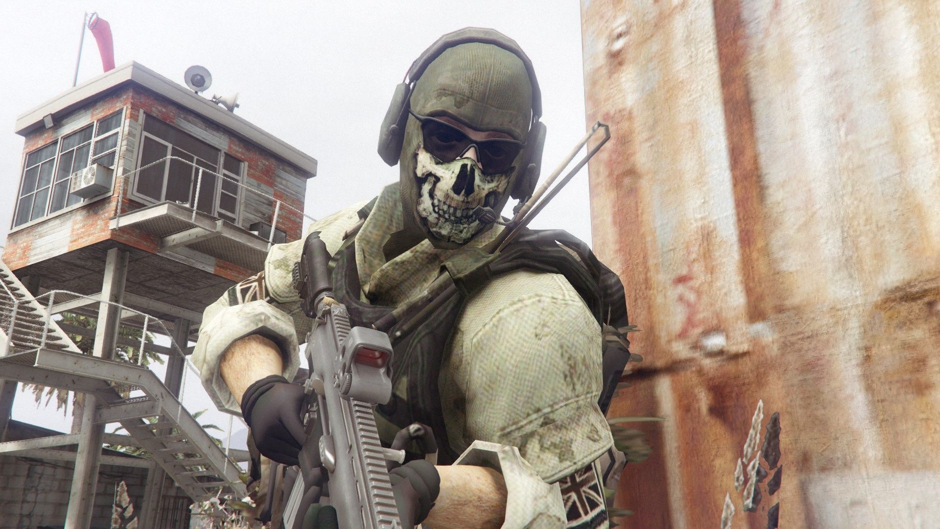 1920x1080 Call Of Duty: Modern Warfare Simon Ghost Riley [Add On], Desktop