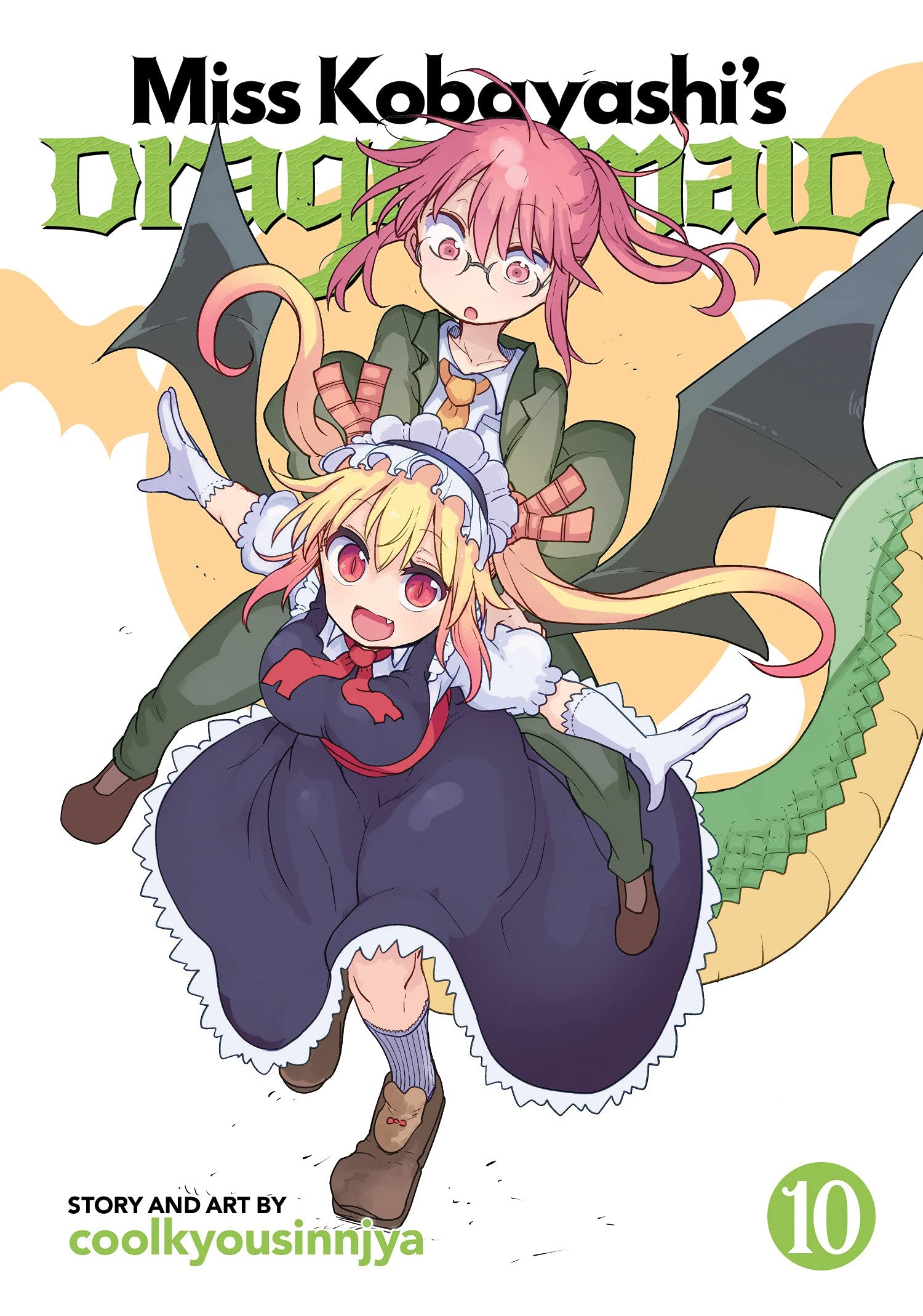 1500x2140 Miss Kobayashi's Dragon Maid Vol. 10: Coolkyousinnjya: Books, Phone