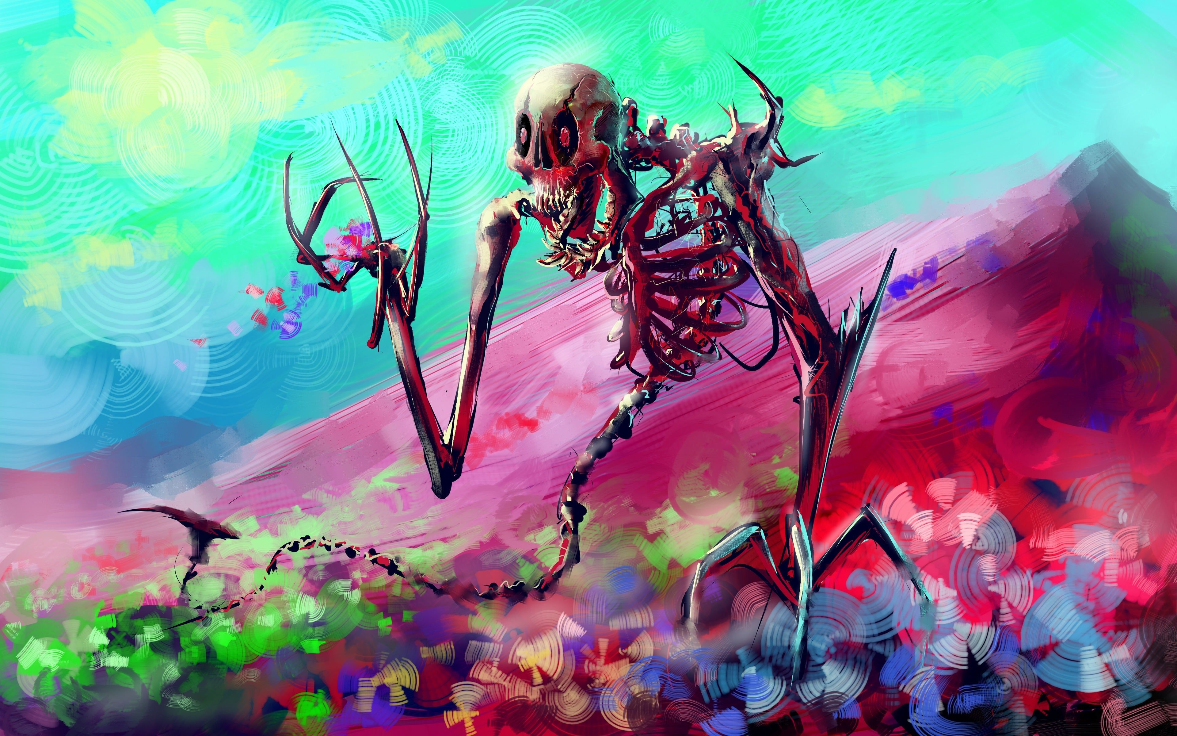 3840x2400 of Colorful 4K wallpaper for your desktop or mobile screen, Desktop