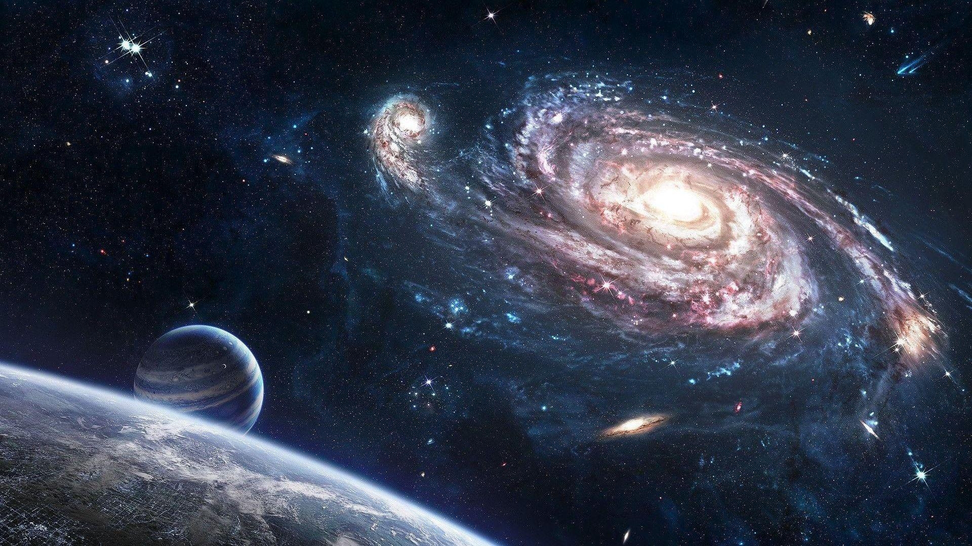 1920x1080 Cosmos Planets Wallpaper, Desktop