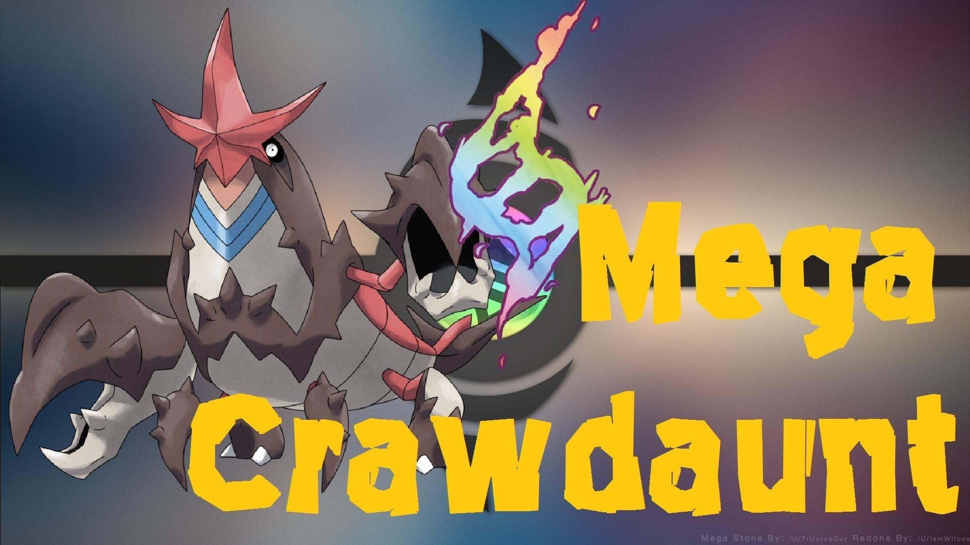 1920x1080 Mega Crawdaunt. Pokemon Omega Ruby and Alpha Sapphire Fan Art, Desktop