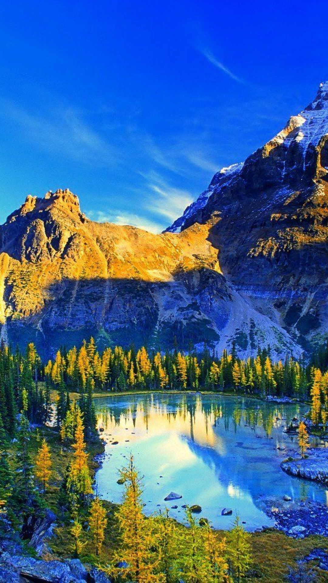 1080x1920 IOS 11 4K MOUNTAIN, Phone