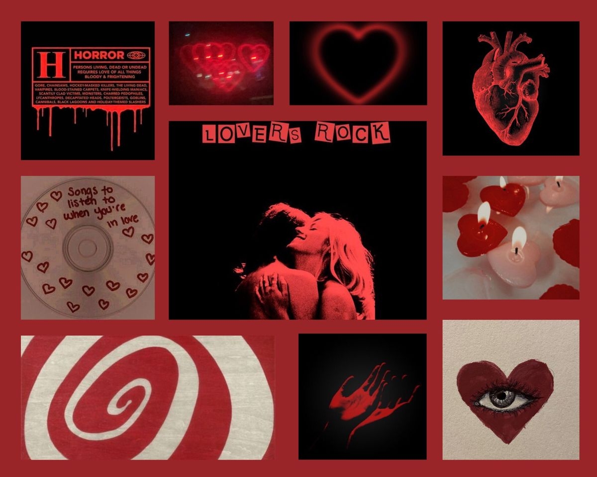 1200x960 Lovers rock wallpaper. Red and black, Desktop