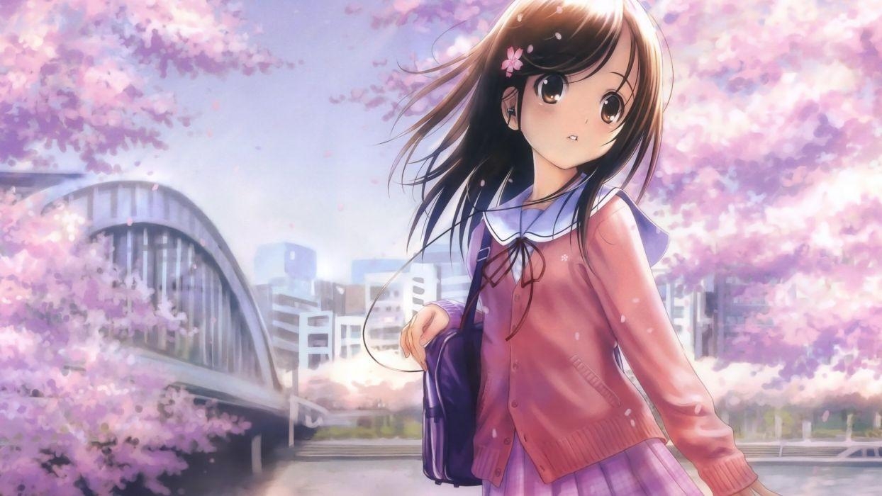 1250x700 Anime girl beauty happy love girls beautiful sweet lovely, Desktop