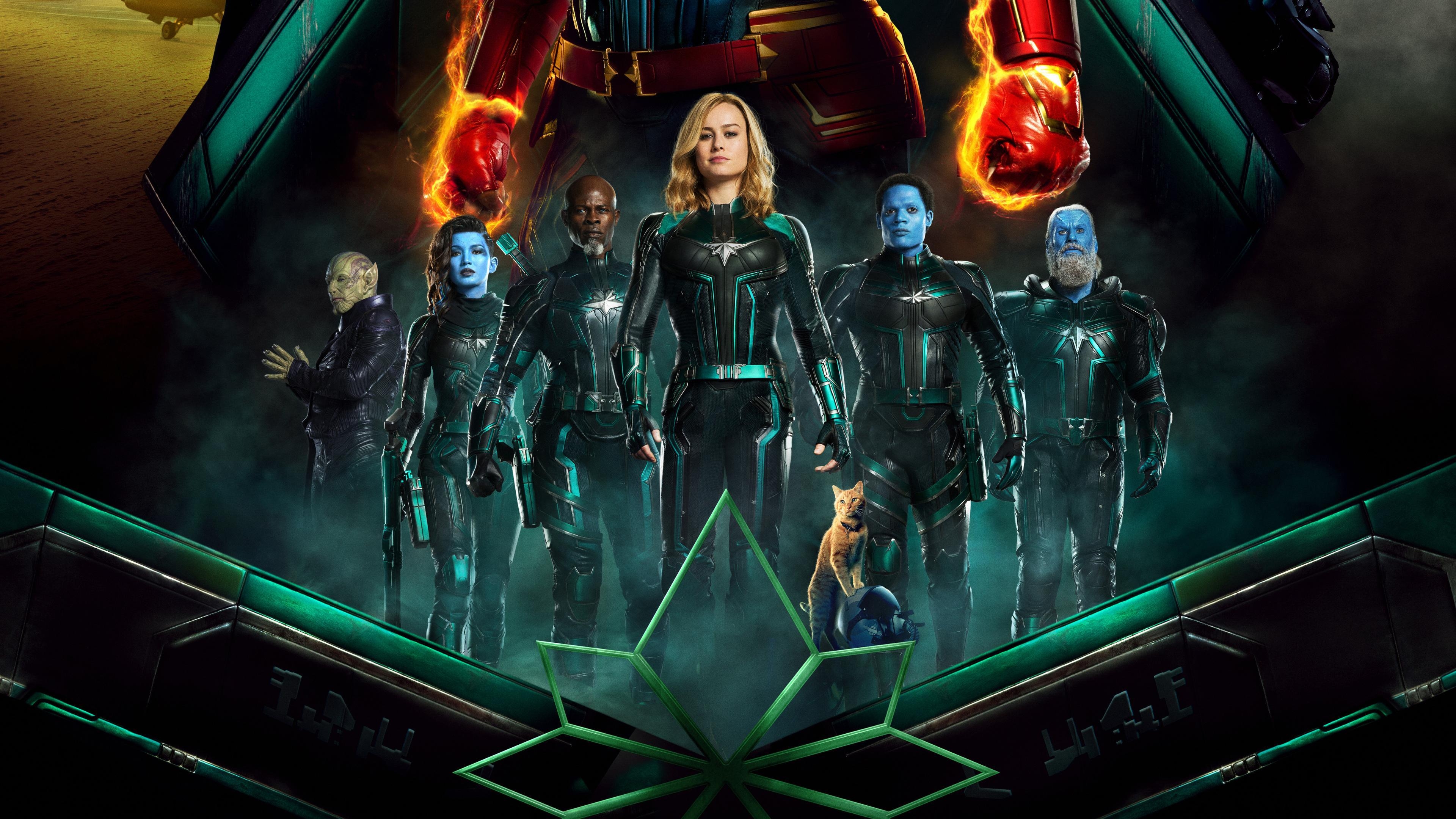 3840x2160 Wallpaper 4k Captain Marvel 4k New Wallpaper, Desktop