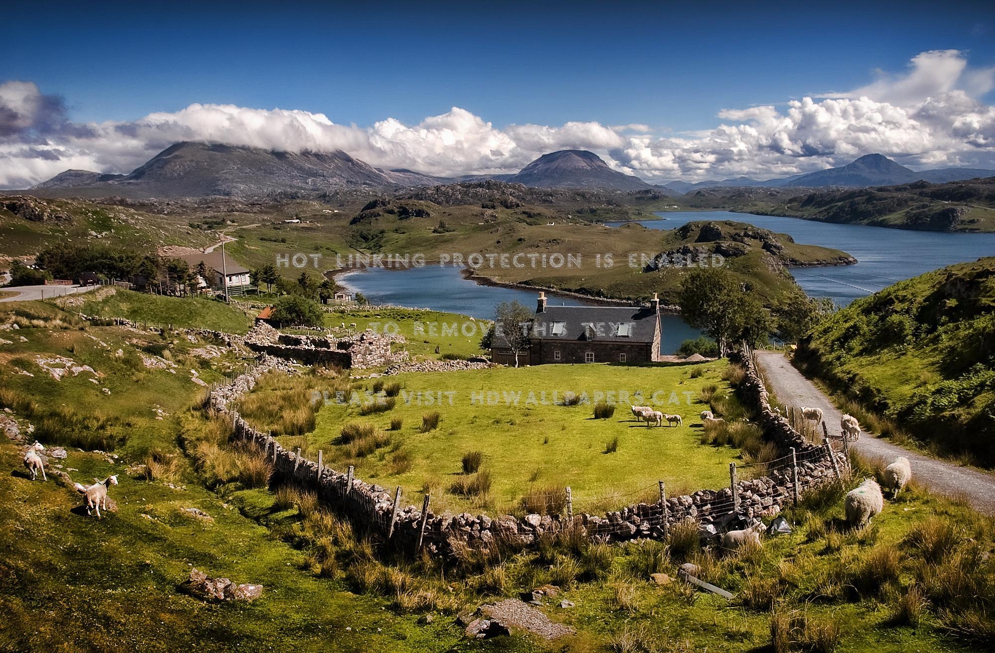 2000x1320 Kinlochbervie Scotland Scottish Highlands, Desktop
