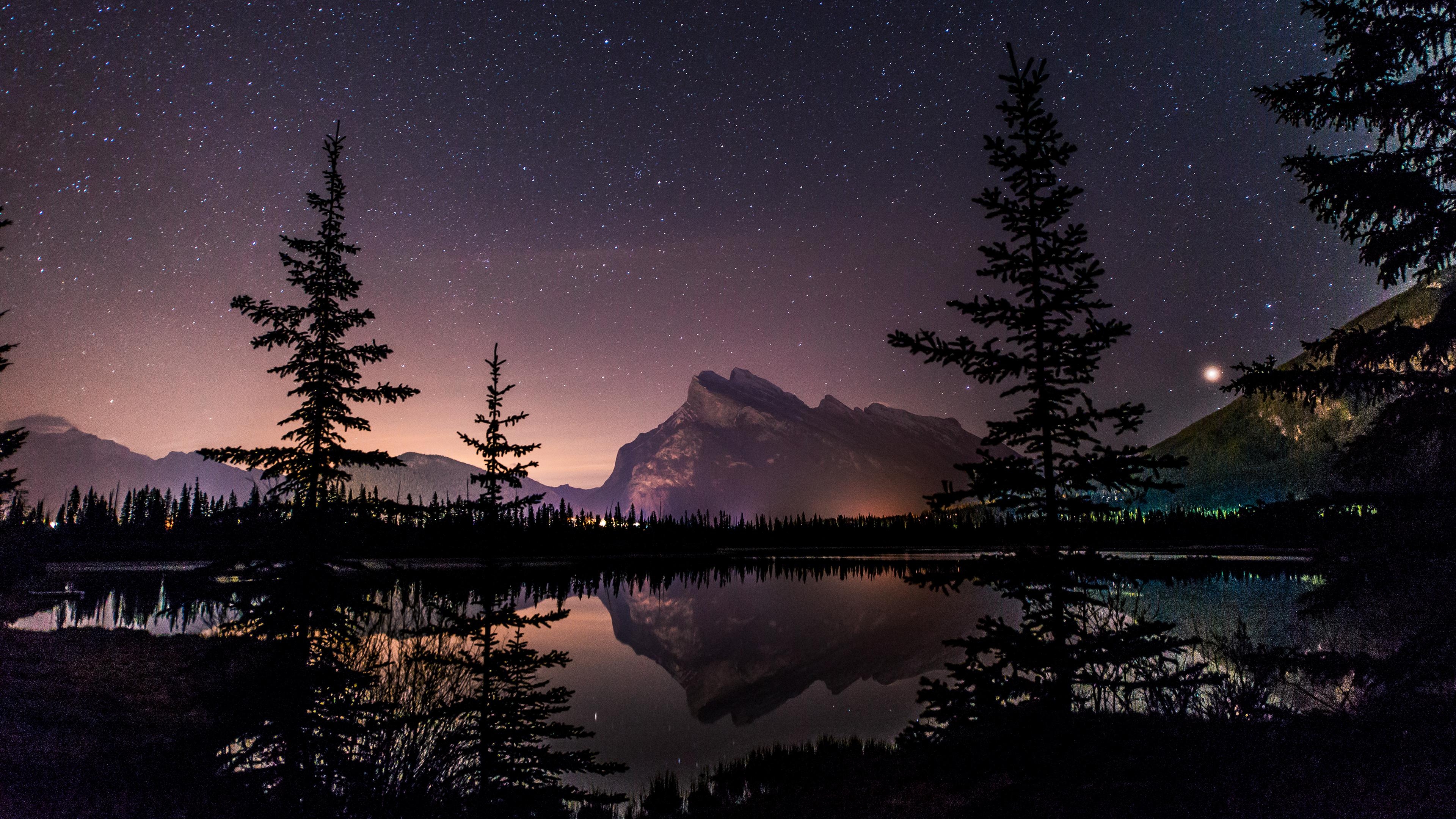 3840x2160 night 4K wallpaper for your desktop or mobile screen free, Desktop