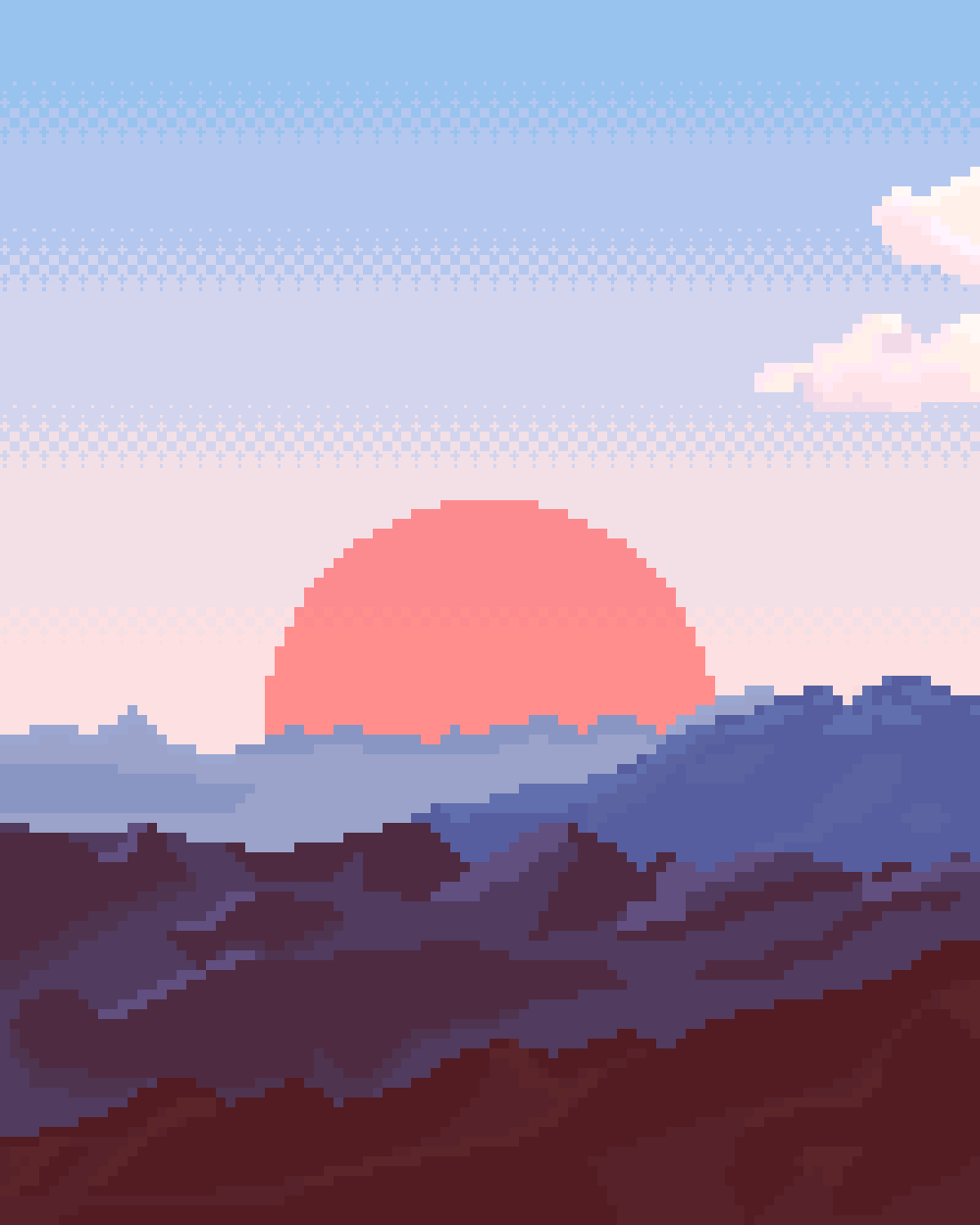 1000x1250 Pixel Art 8 Bit Phone Wallpaper, Phone