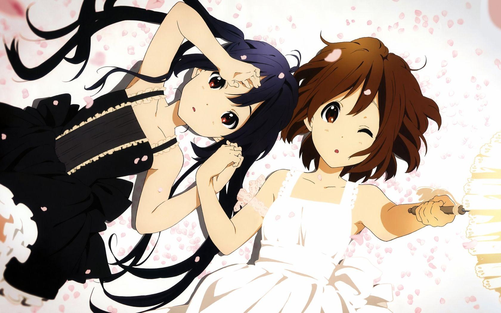 1680x1050 Two Anime Girls Wallpaper. Anime best friends, Anime, Two anime, Desktop