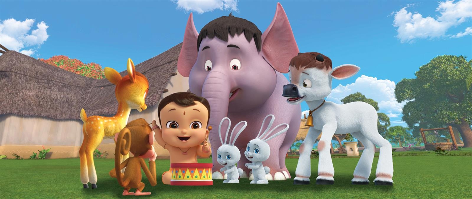 1600x680 Mighty Little Bheem TV Show / JETPACK Distribution, Dual Screen