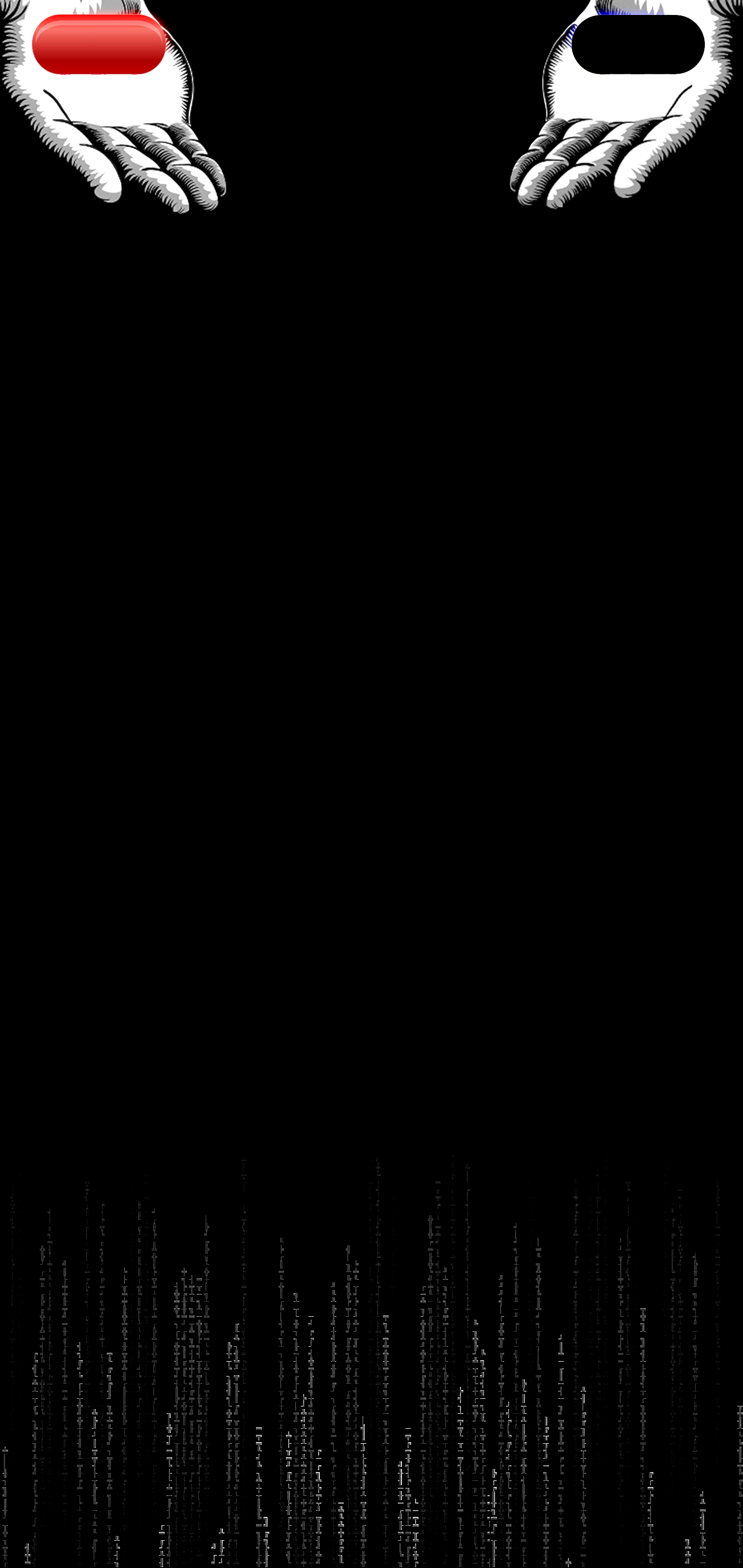 1440x3040 Matrix Pill Wallpaper (Experimental), Phone