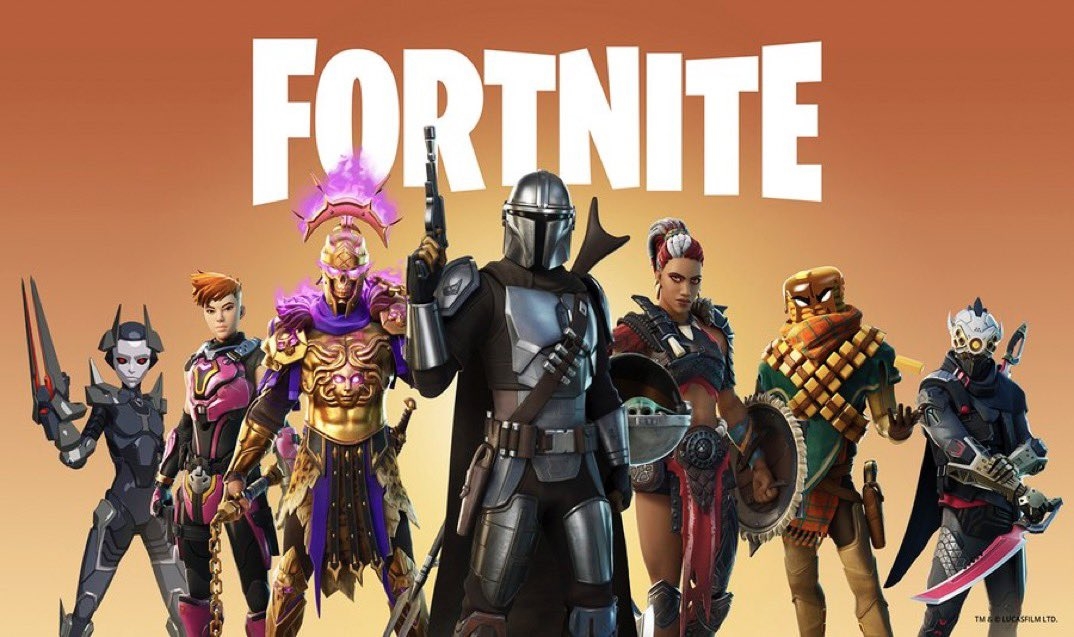 1080x640 The Mandalorian Fortnite wallpaper, Desktop