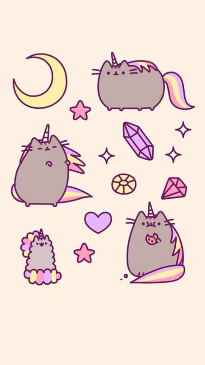 720x1280 Unicorn pusheen wallpaper, Phone