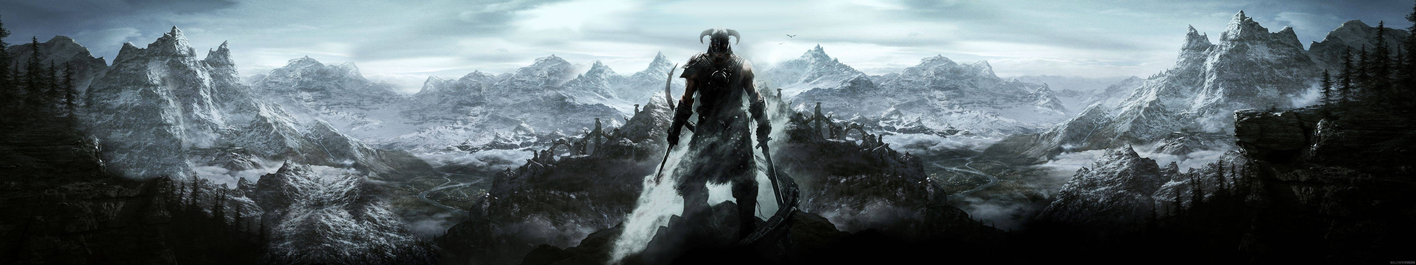 5760x1080 The Elder Scrolls V: Skyrim Gallery HD Wallpaper, Dual Screen