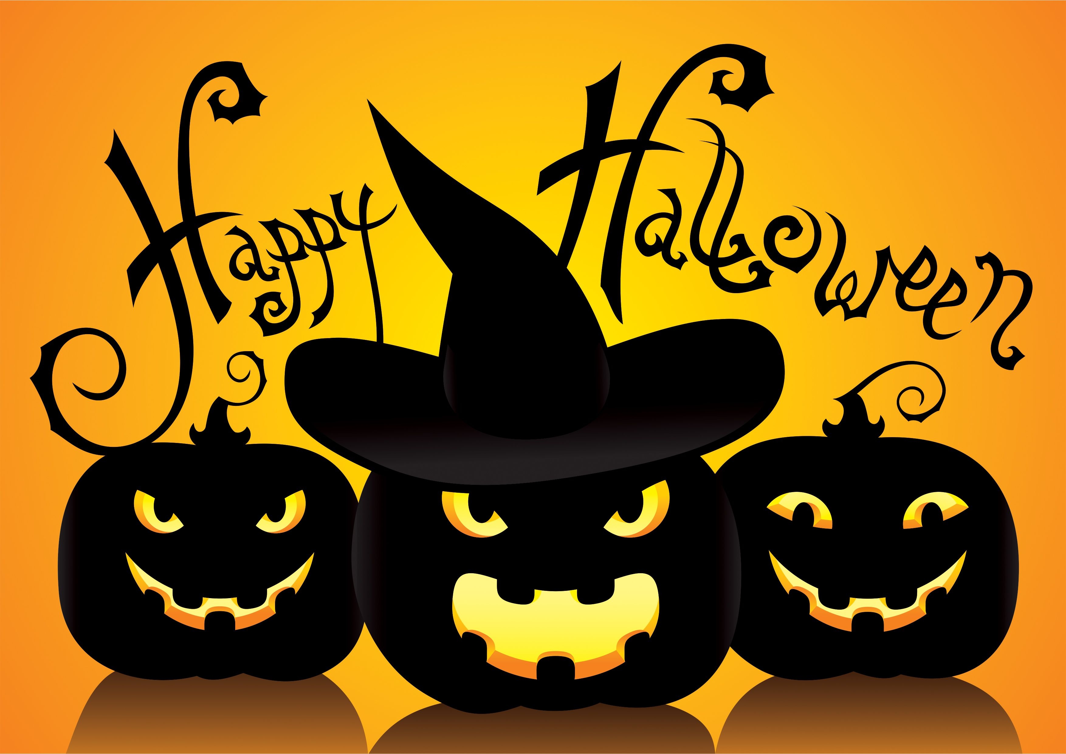 3510x2490 awesome Halloween wallpaper for your smartphone, Desktop