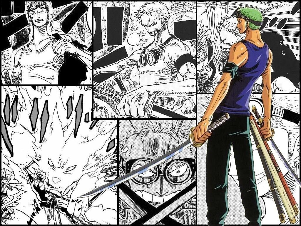 1030x770 One Piece Zoro Manga HD Wallpaper, Desktop