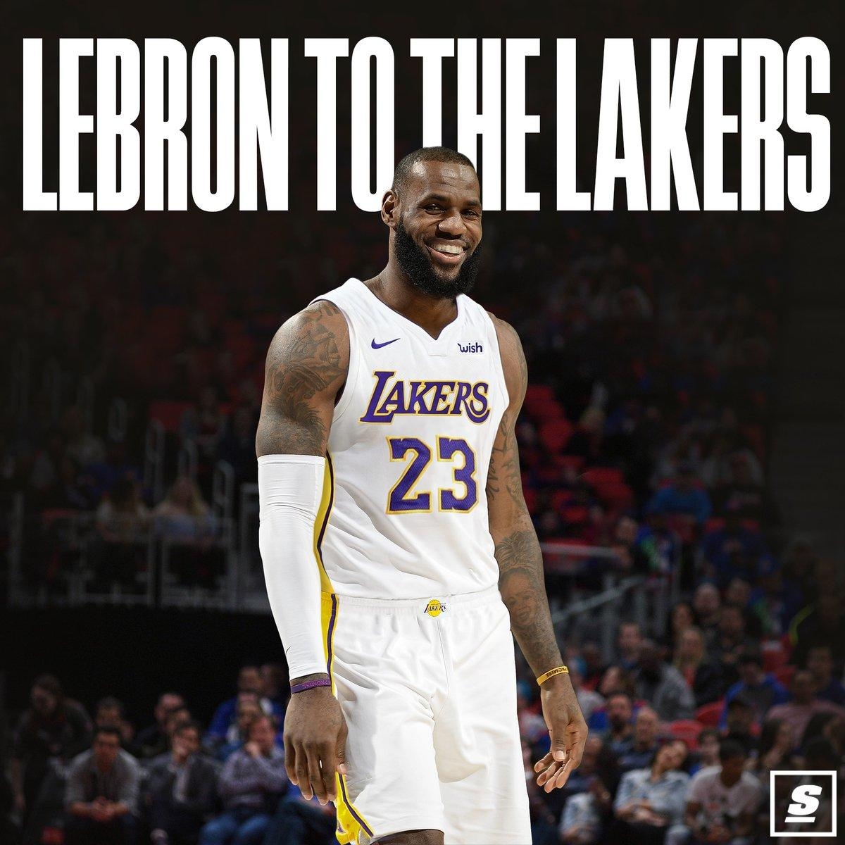 1200x1200 LeBron James to Los Angeles Lakers, Phone