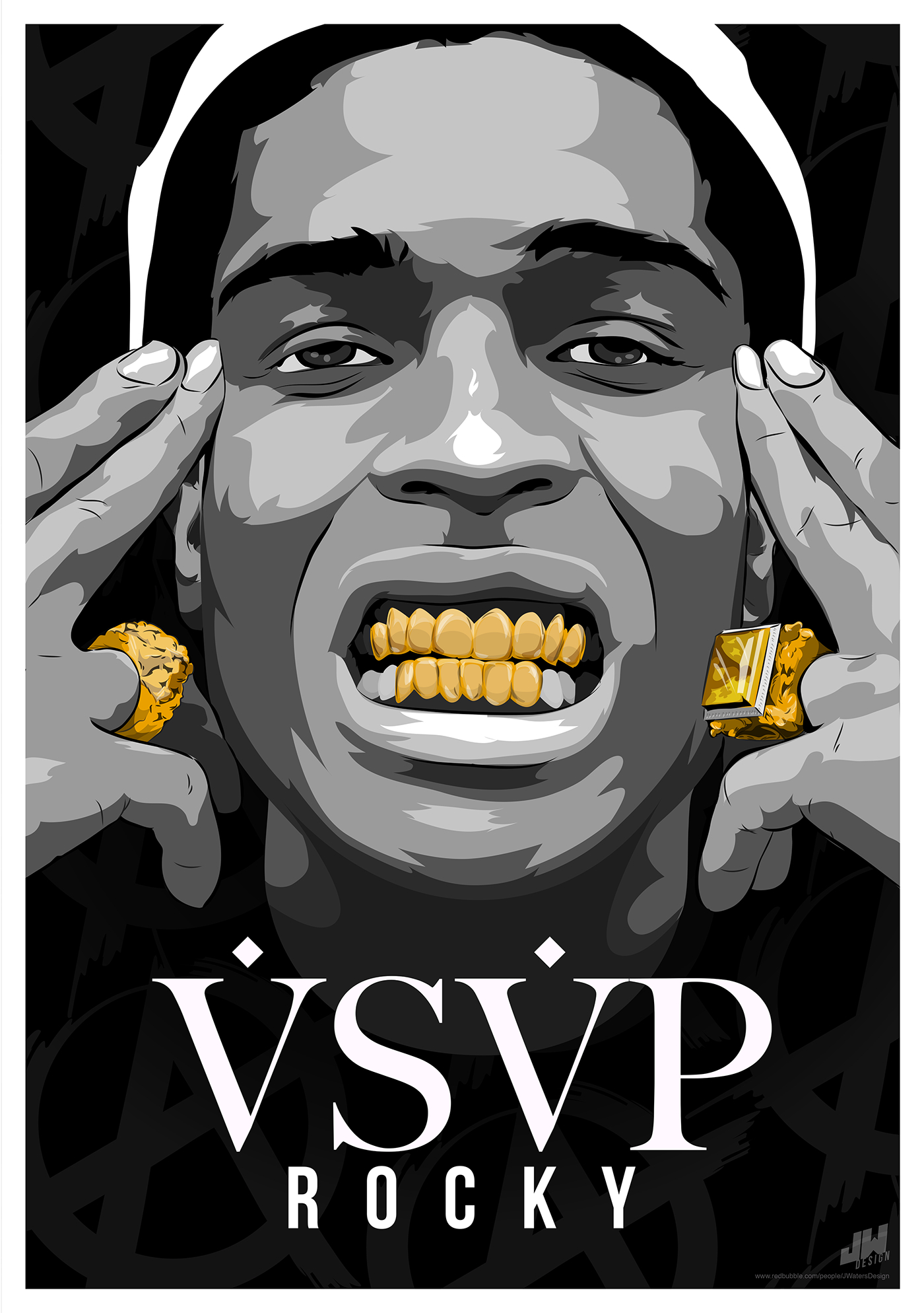 1400x1990 Guys Gold Grillz Smile Vector.line.17qq.com, Phone