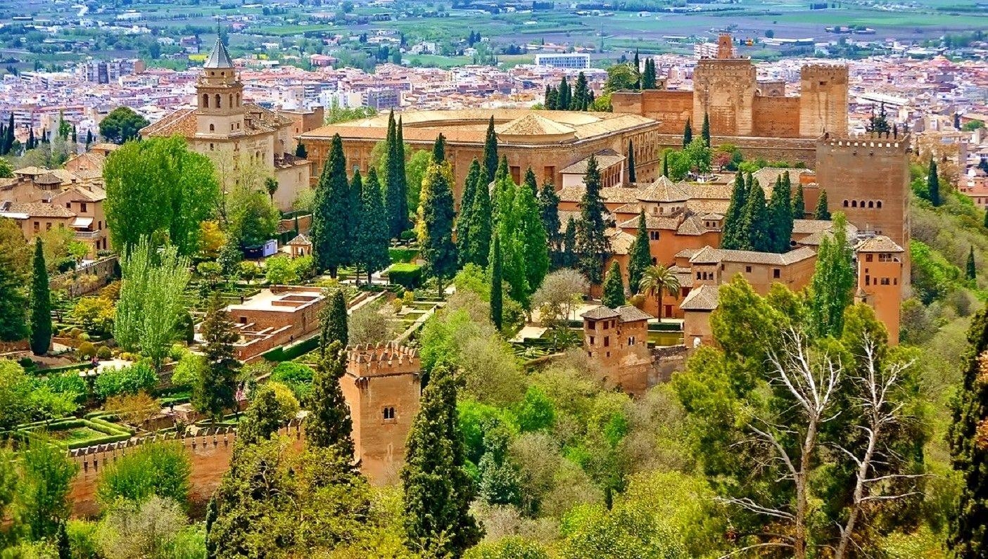 1410x800 Other: Alhambra Castle Spain Granada Andalusia Picture, Desktop