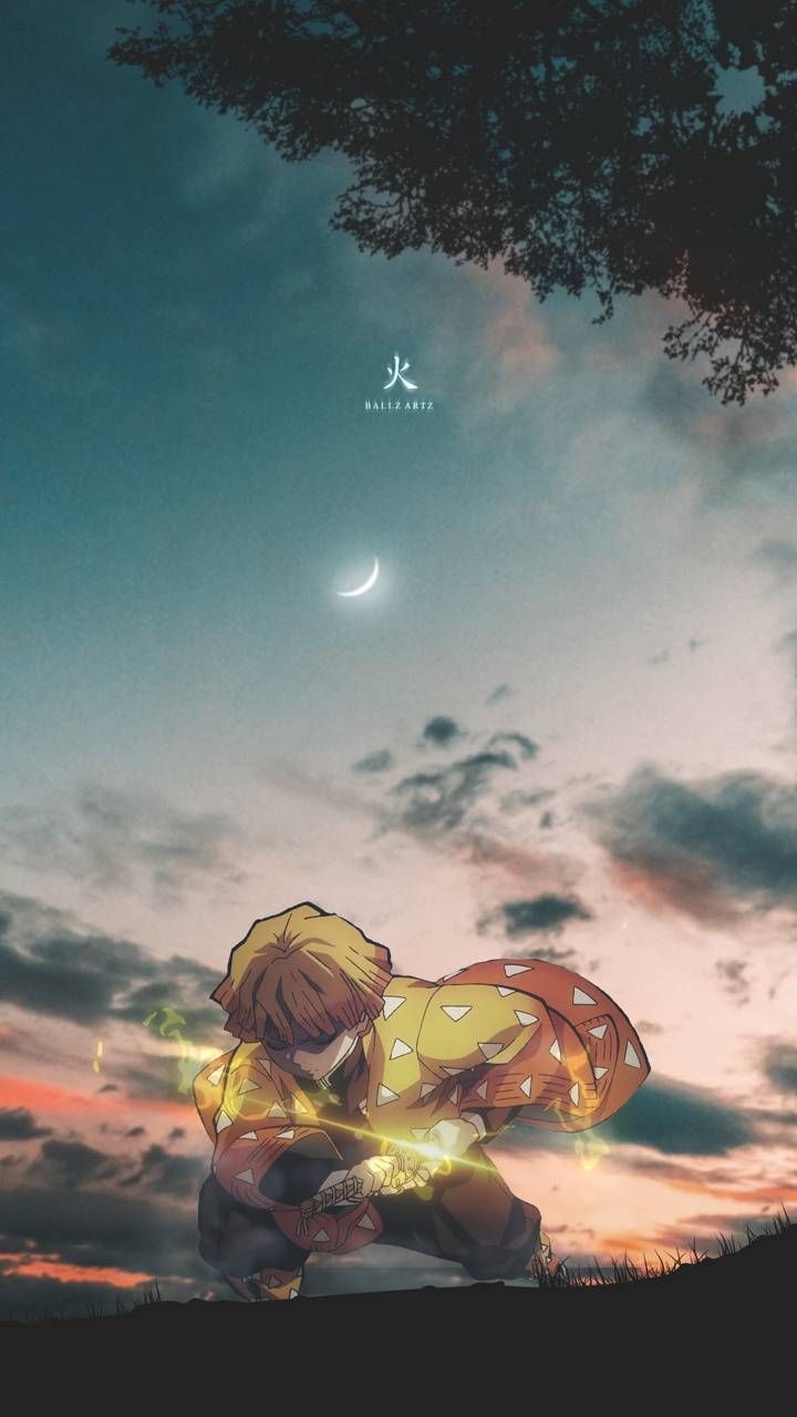 720x1280 Download Zenitsu Agatsuma wallpaper by Ballz_artz now. Browse millions of popular anime. Cool anime picture, Anime background, Anime heaven, Phone