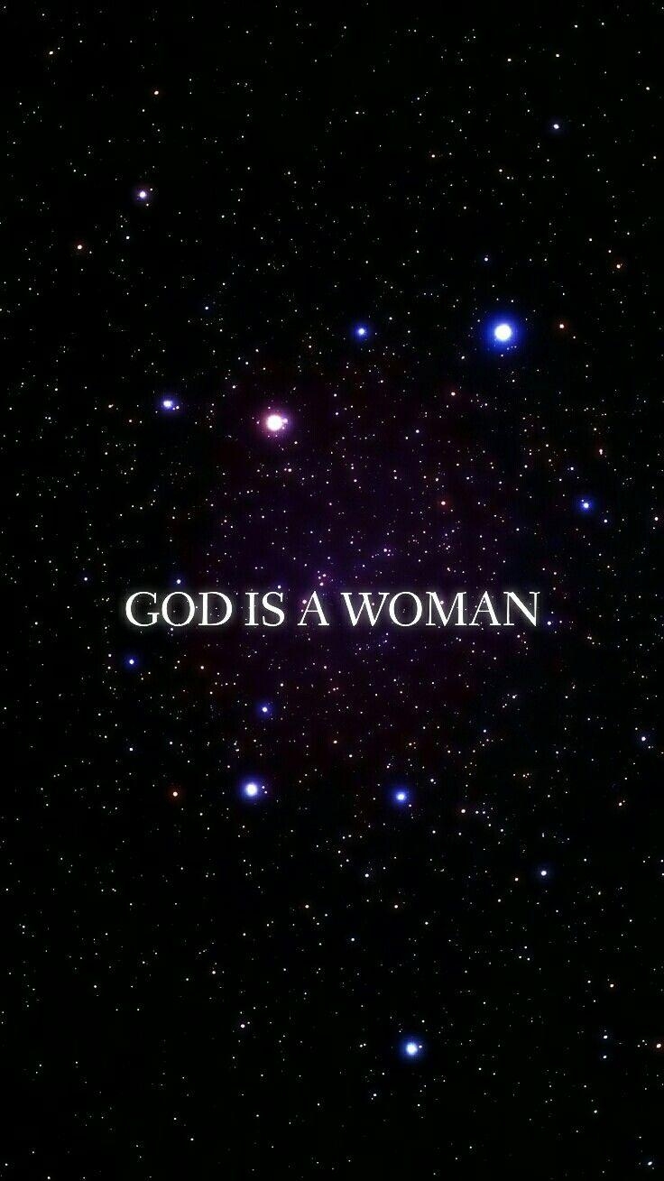 740x1310 Ariana grande god is a woman Wallpaper background. Issa Aesthetic, Phone