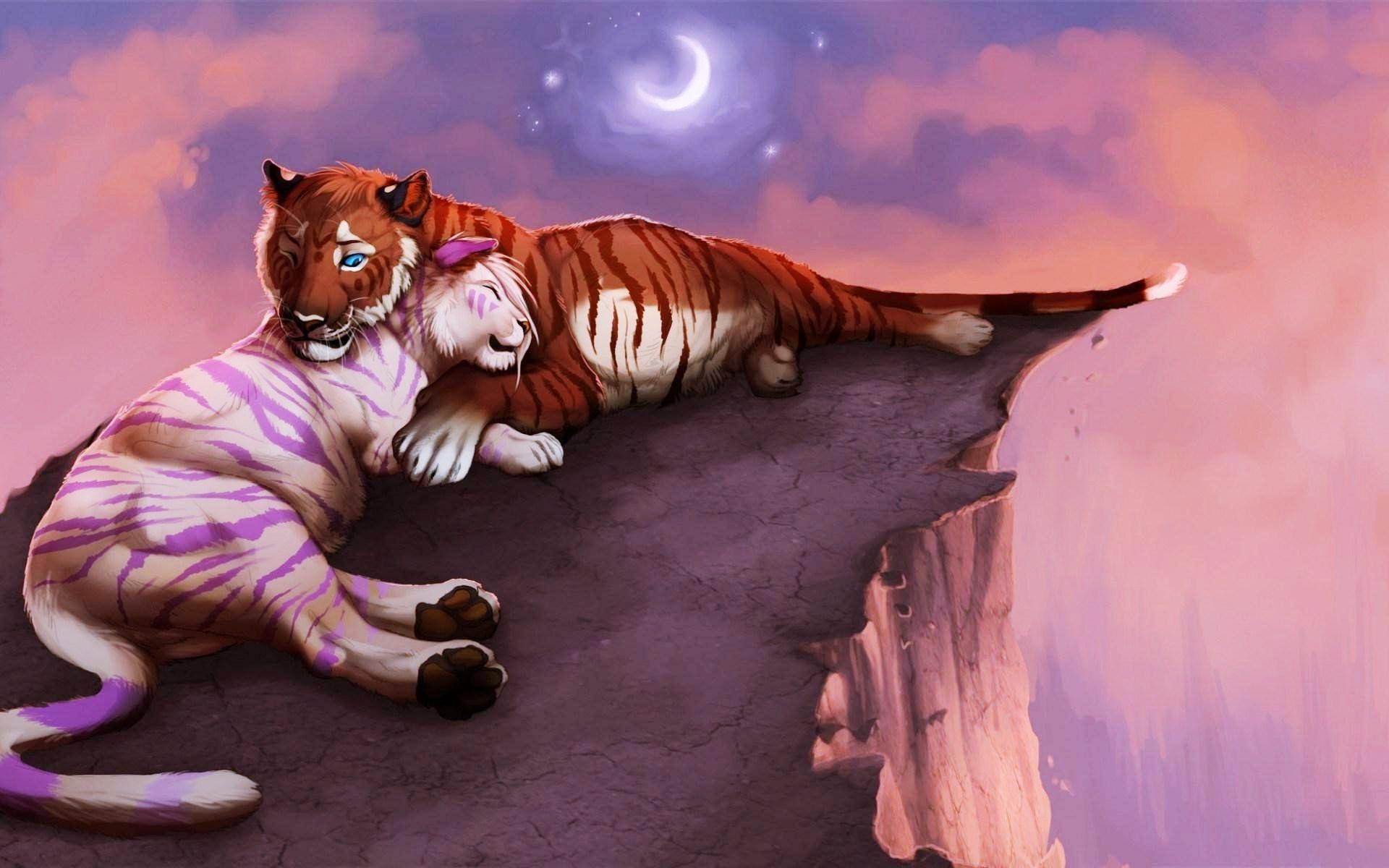 1920x1200 Tiger Art Wallpaper, Desktop