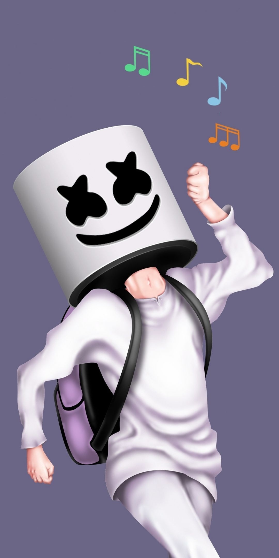 1080x2160 Marshmello, musician, DJ, walk alone, art,  wallpaper. Cartoon wallpaper hd, Music wallpaper, iPhone lockscreen wallpaper, Phone