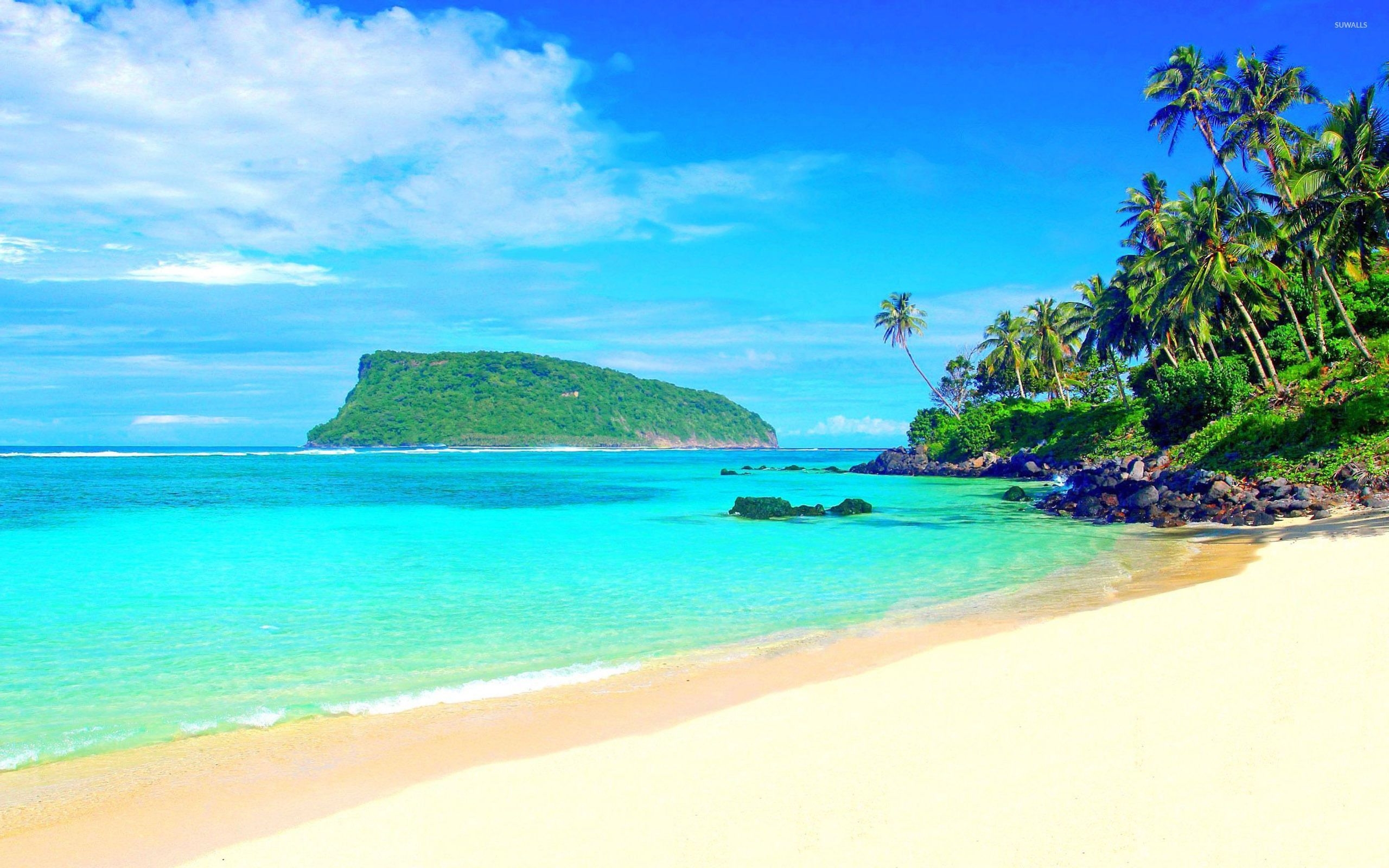 2560x1600 Fiji Beach Wallpaper, Desktop