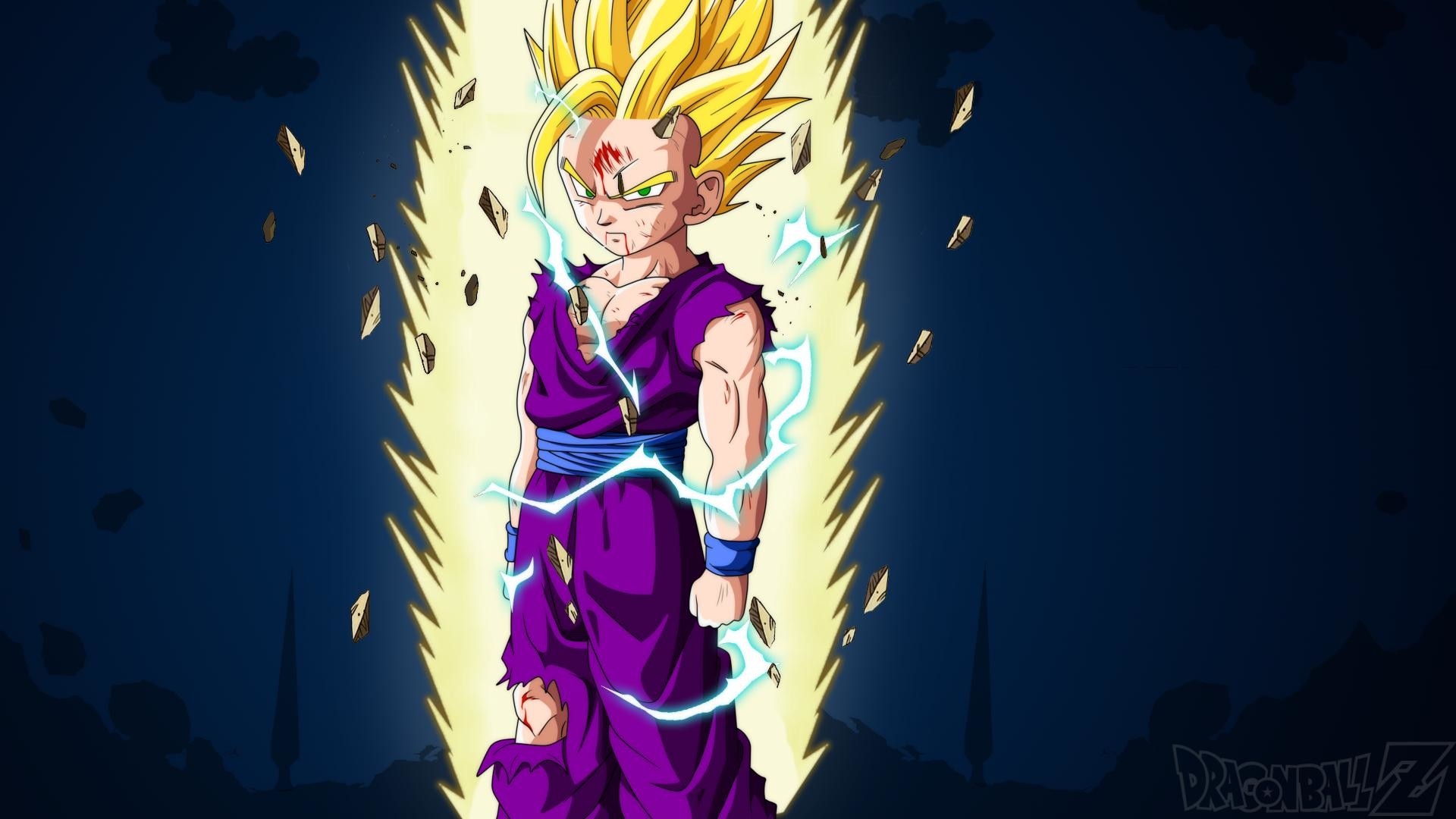 1920x1080 A Wallpaper about the best Anime ever. Dragonball Z Son Gohan, Desktop