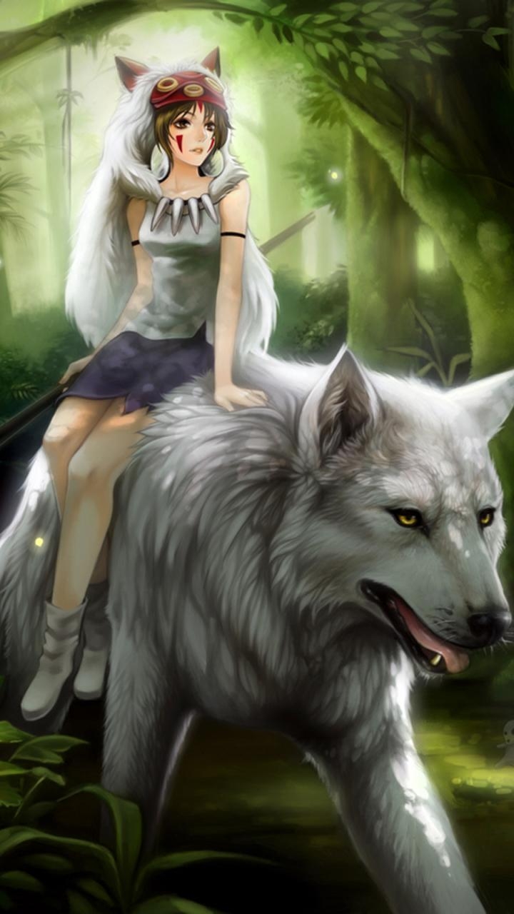 720x1280 princess mononoke wallpaper, Phone