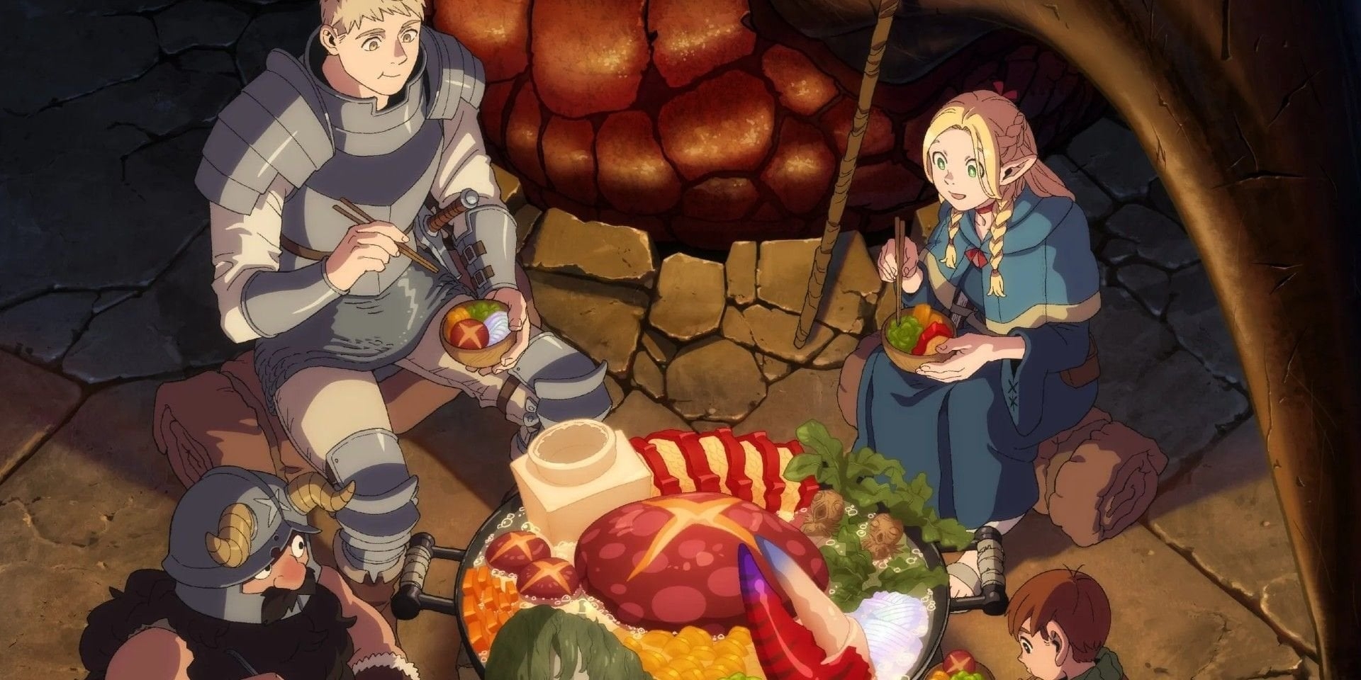 1920x960 Hotly Anticipated Delicious in Dungeon, Dual Screen