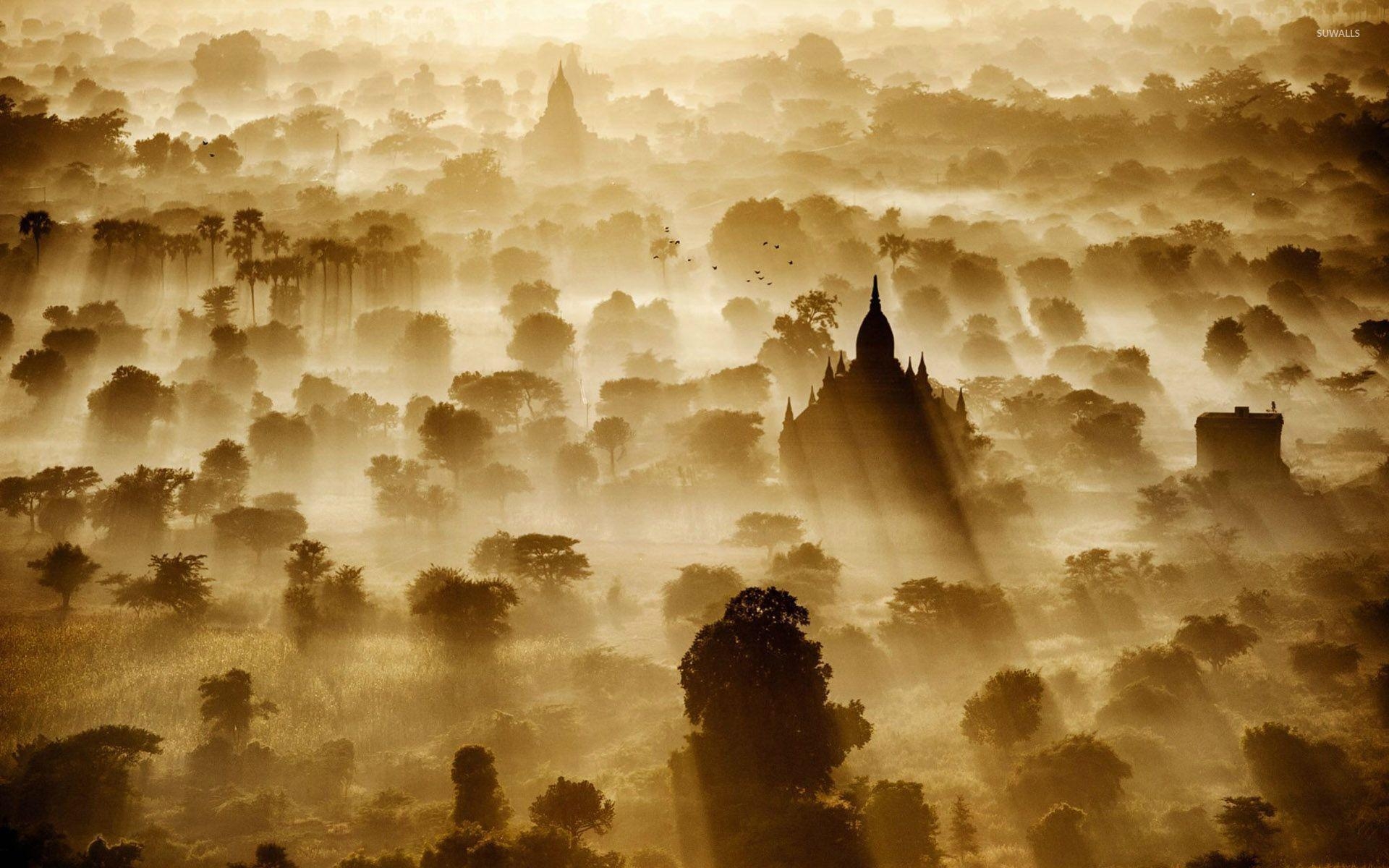 1920x1200 Sunrise in Bagan, Myanmar wallpaper wallpaper, Desktop