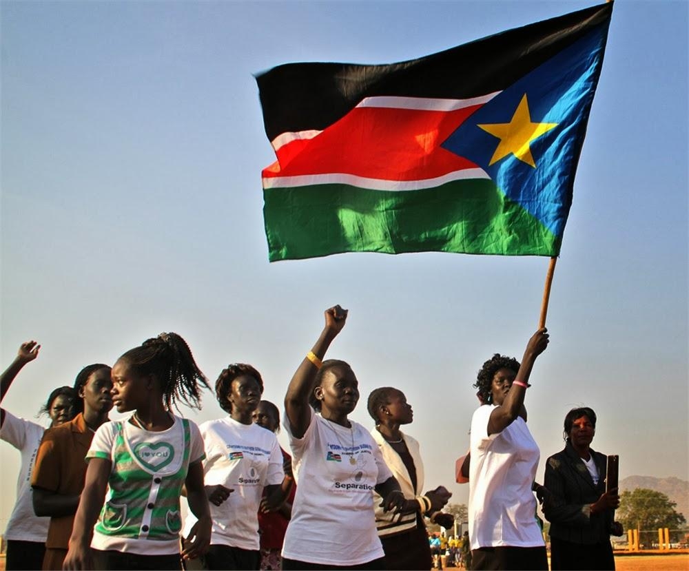 1000x830 Graafix!: Flag of South Sudan, Desktop