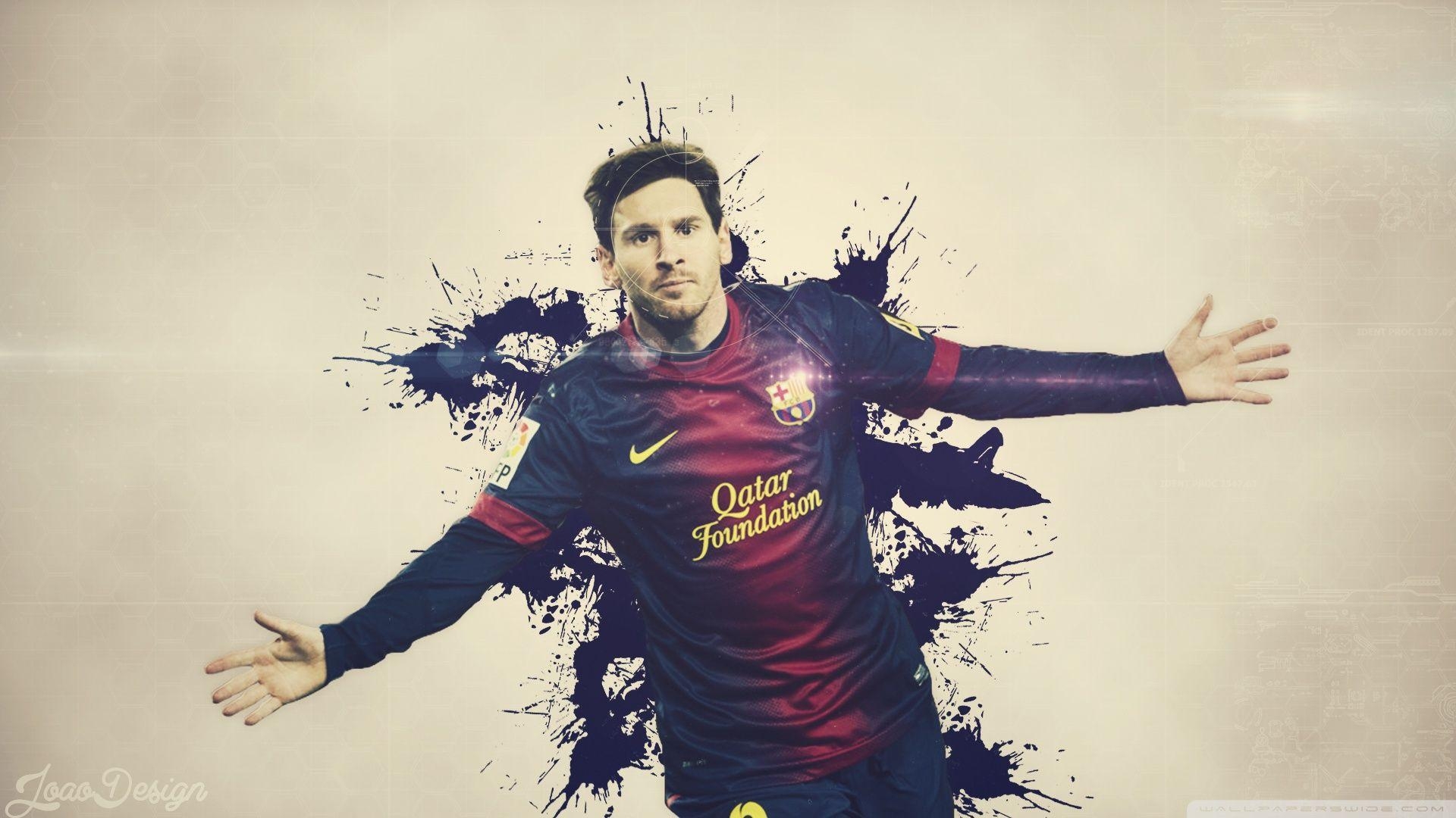 1920x1080 WallpaperWide.com. lionel messi High Resolution Desktop, Desktop