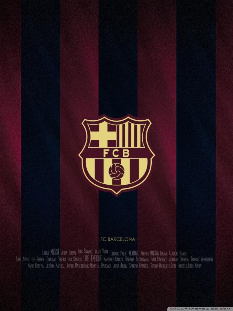 770x1030 Barcelona Logo Wallpaper, Phone