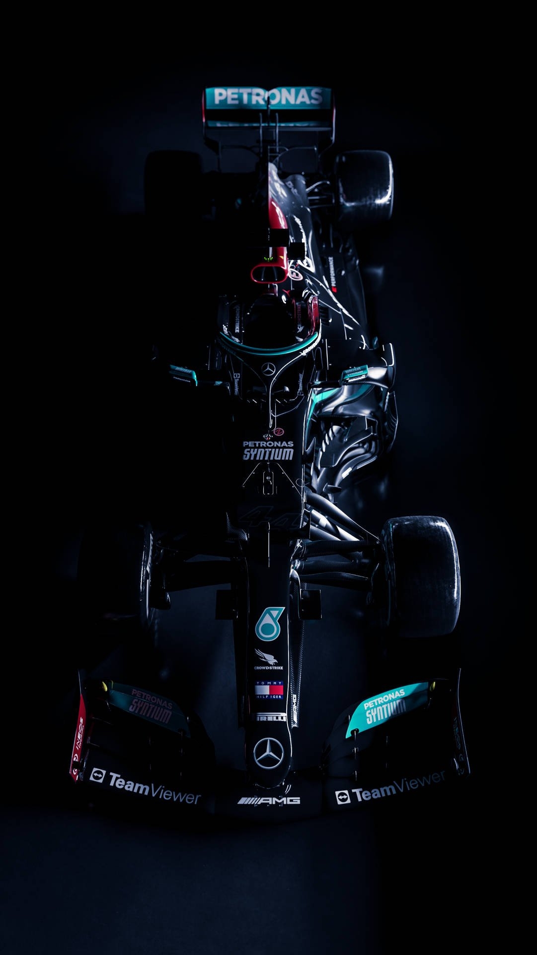 1090x1920 Download Mercedes F1 iPhone Dark Car, Phone