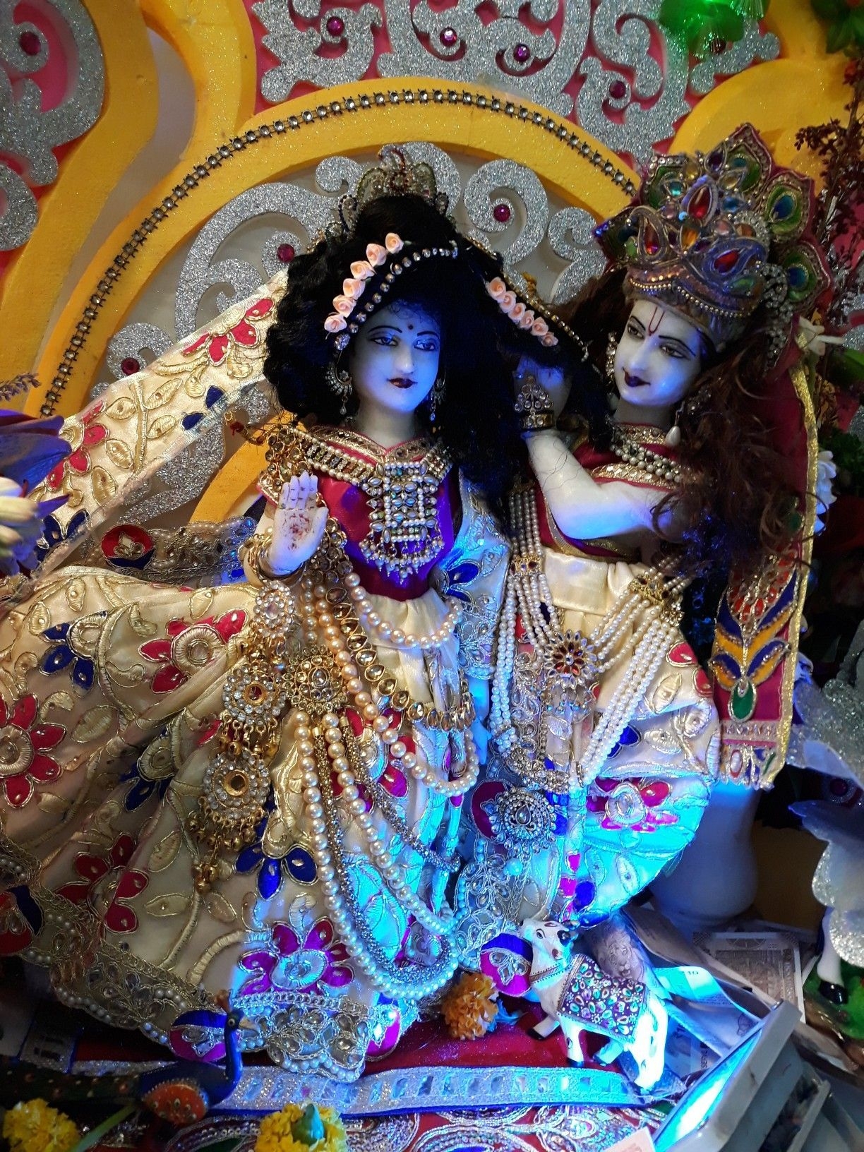 1230x1640 Radha Ashtami Jai jai shree Radhe. Radha krishna wallpaper, Radha, Phone