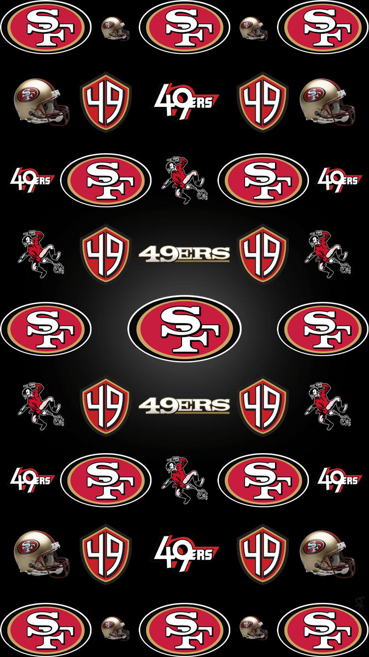 750x1340 iPhone 6 Sports Wallpaper Thread. Nfl football 49ers, 49ers nation, 49ers football, Phone