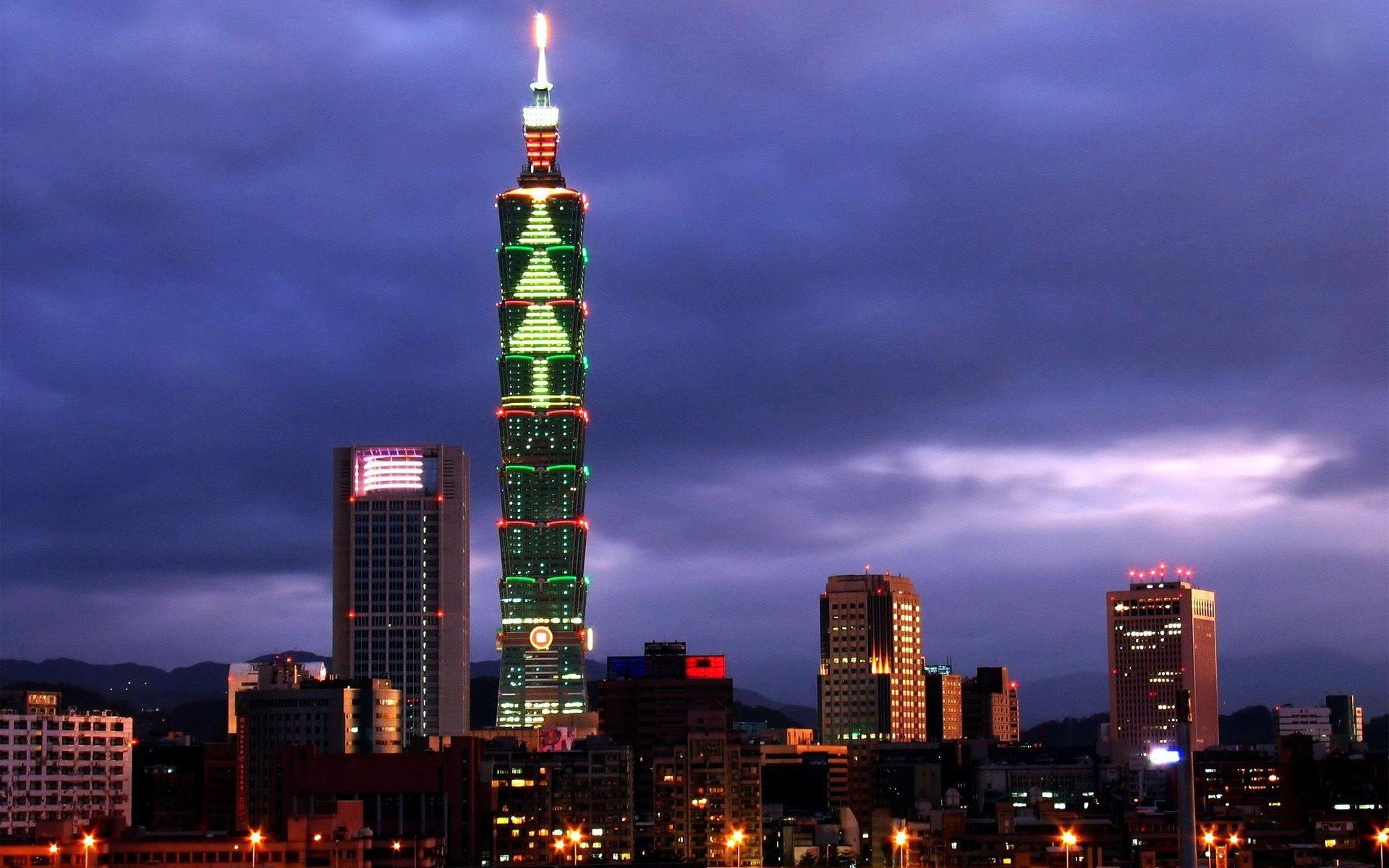 1920x1200 Sky Touching Taipei 101 Wallpaper, Desktop