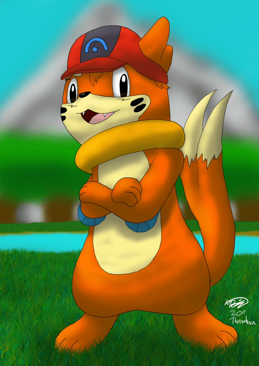 900x1270 Ash the Buizel -Version 2, Phone