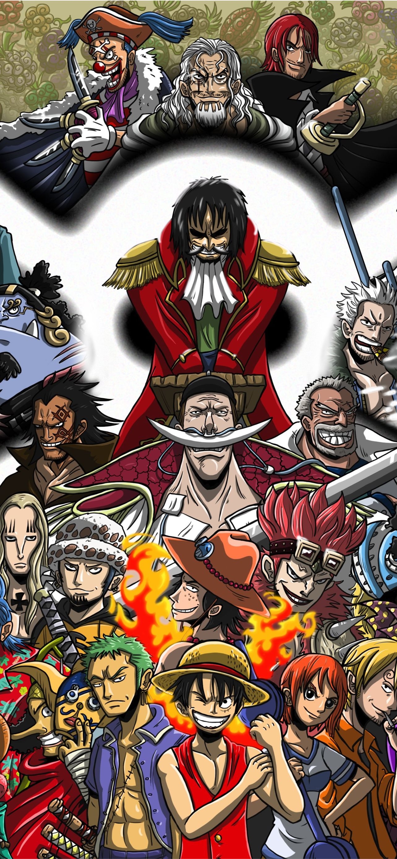 1290x2780 Best One piece iPhone HD Wallpaper, Phone