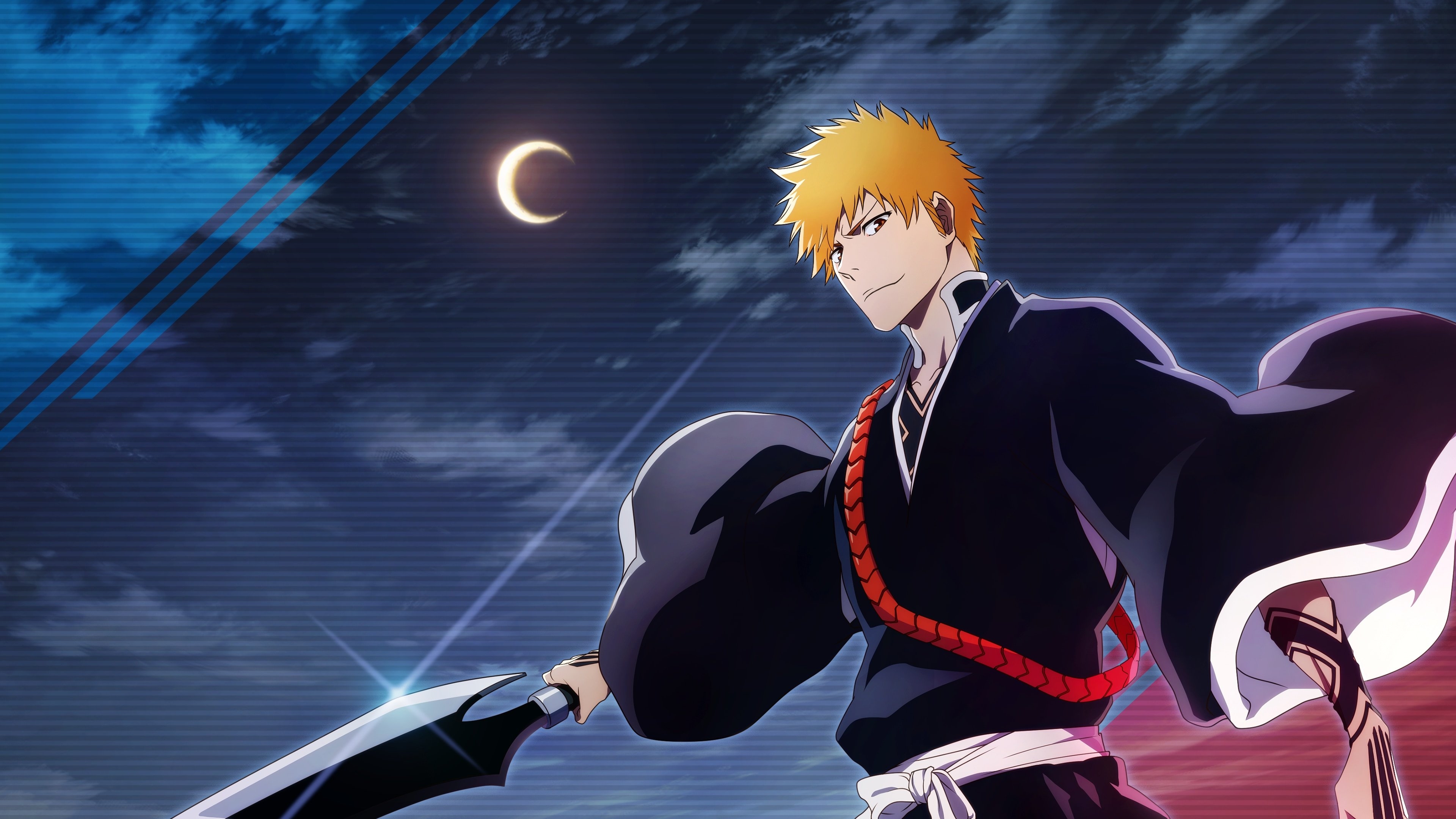 3840x2160 4K Ichigo Kurosaki Wallpaper, Desktop