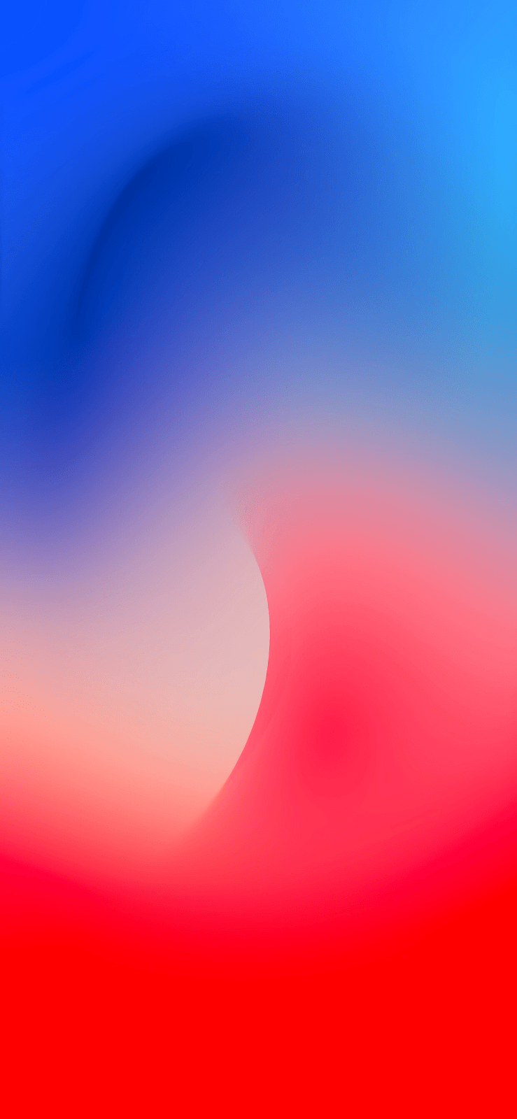 740x1600 Fluid Blue and Red by AR72014. iPhone homescreen wallpaper, 4k, Phone